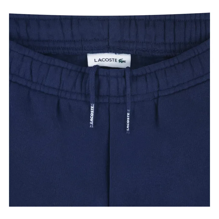 Pantalones cortos Logo Jogger de algodón orgánico | Azul Marino- Imagen del producto n°1