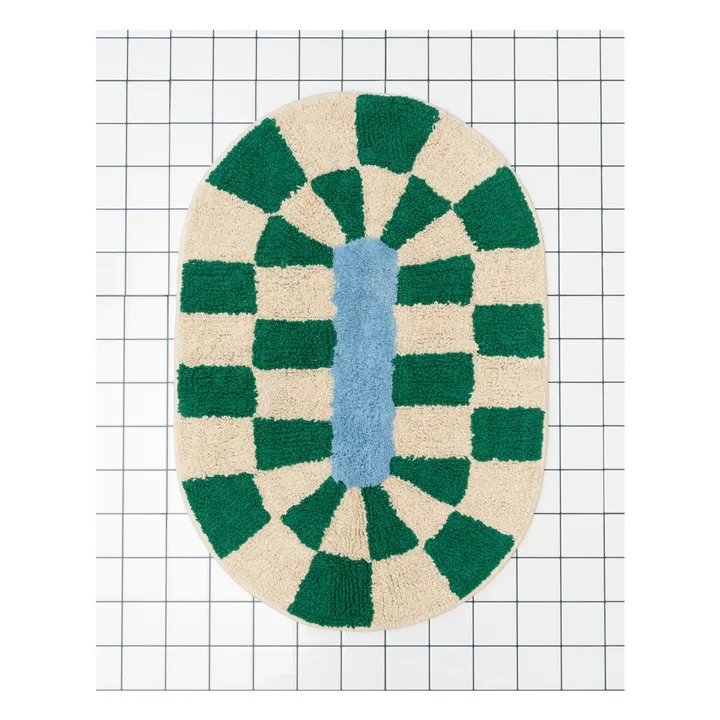 Alfombra de baño Rita | Verde- Imagen del producto n°3