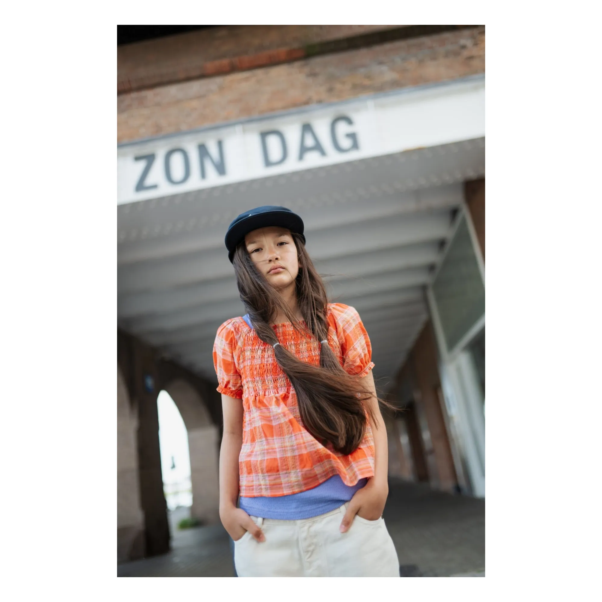 Jean Barrrel Coton Bio | Ecru- Image produit n°10