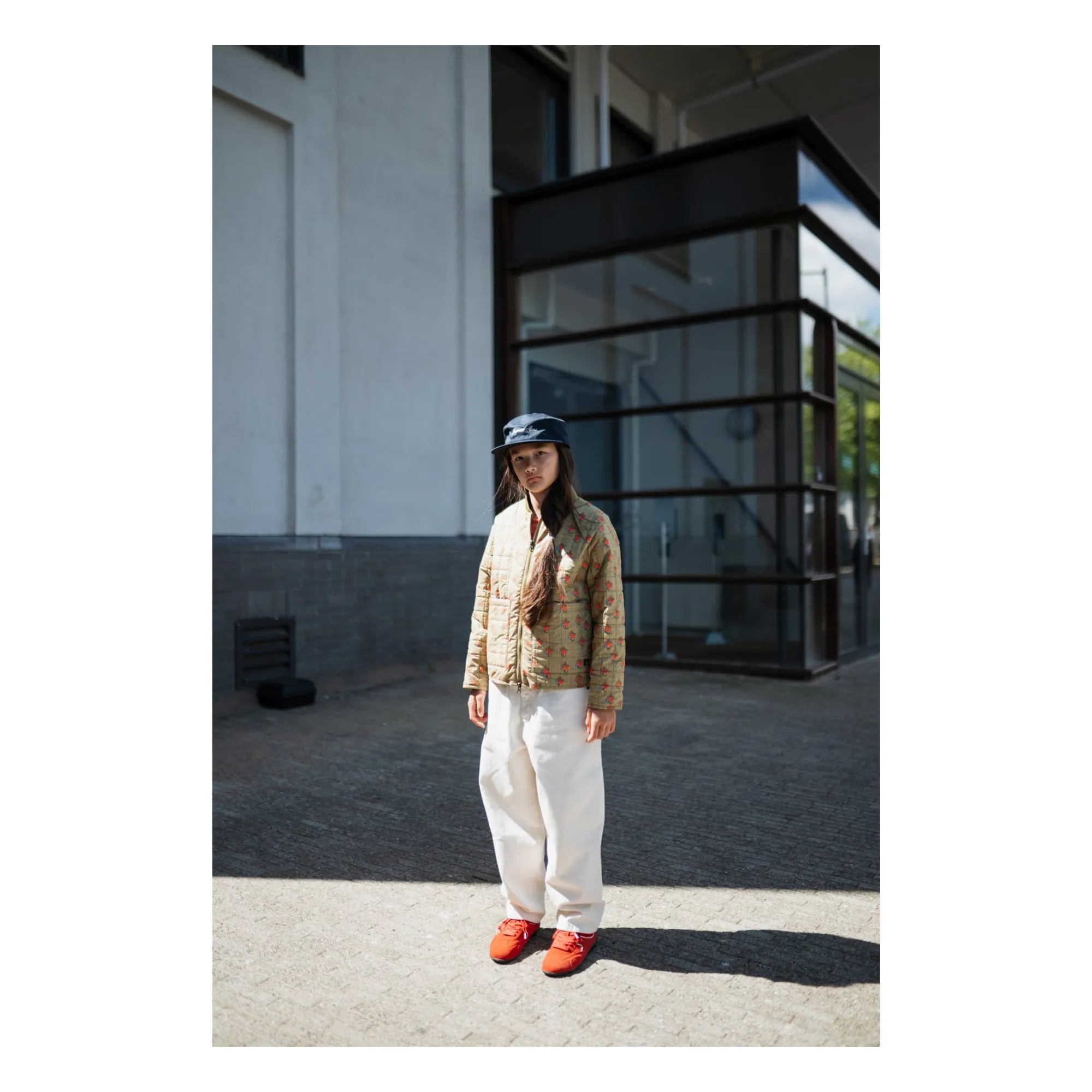 Jean Barrrel Coton Bio | Ecru- Image produit n°4
