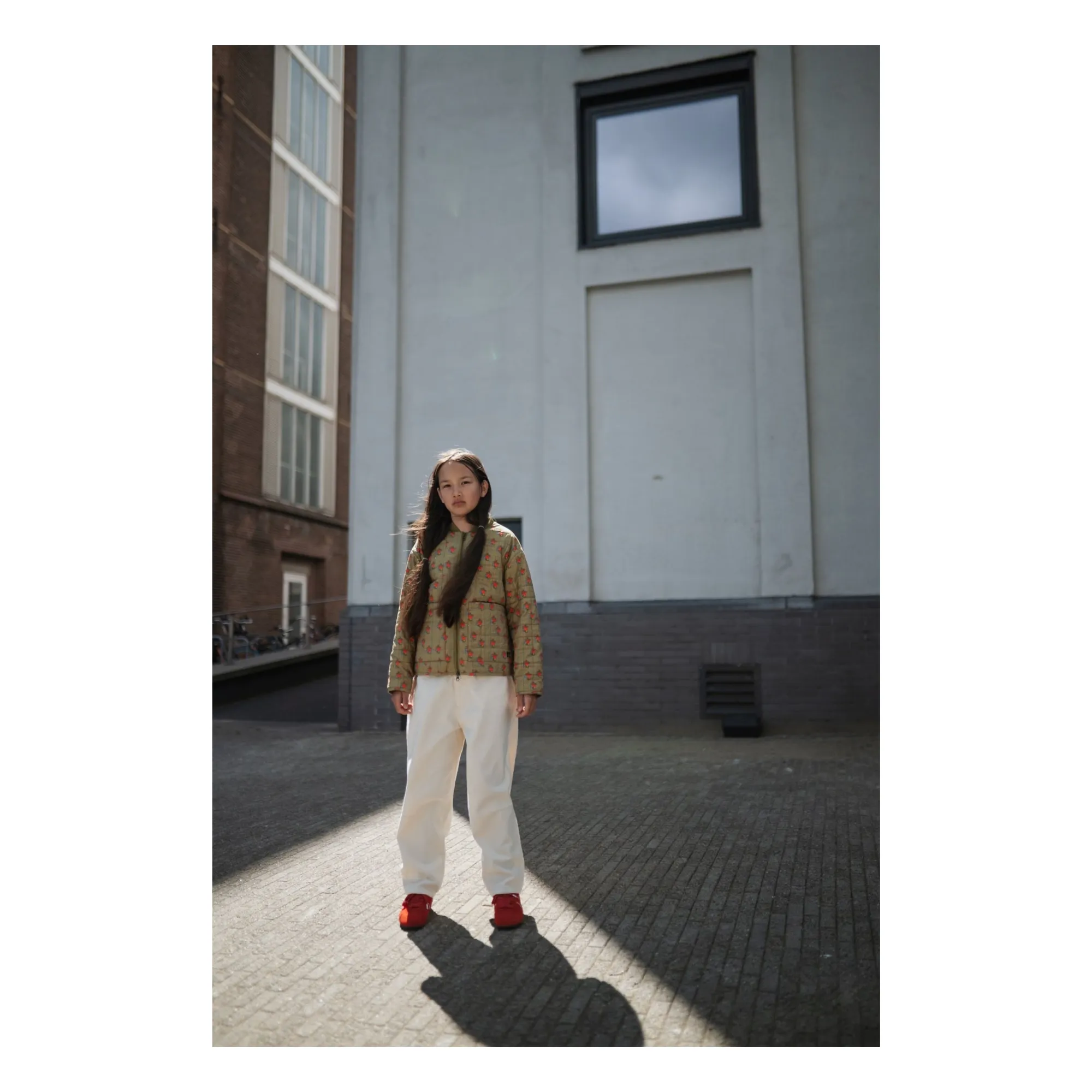 Jean Barrrel Coton Bio | Ecru- Image produit n°3
