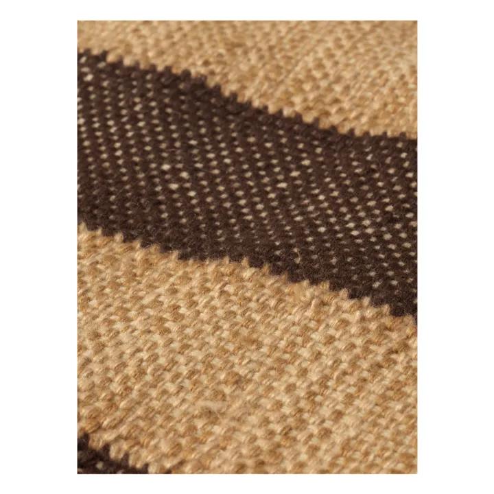 Tapis Ives | Chocolat- Image produit n°3