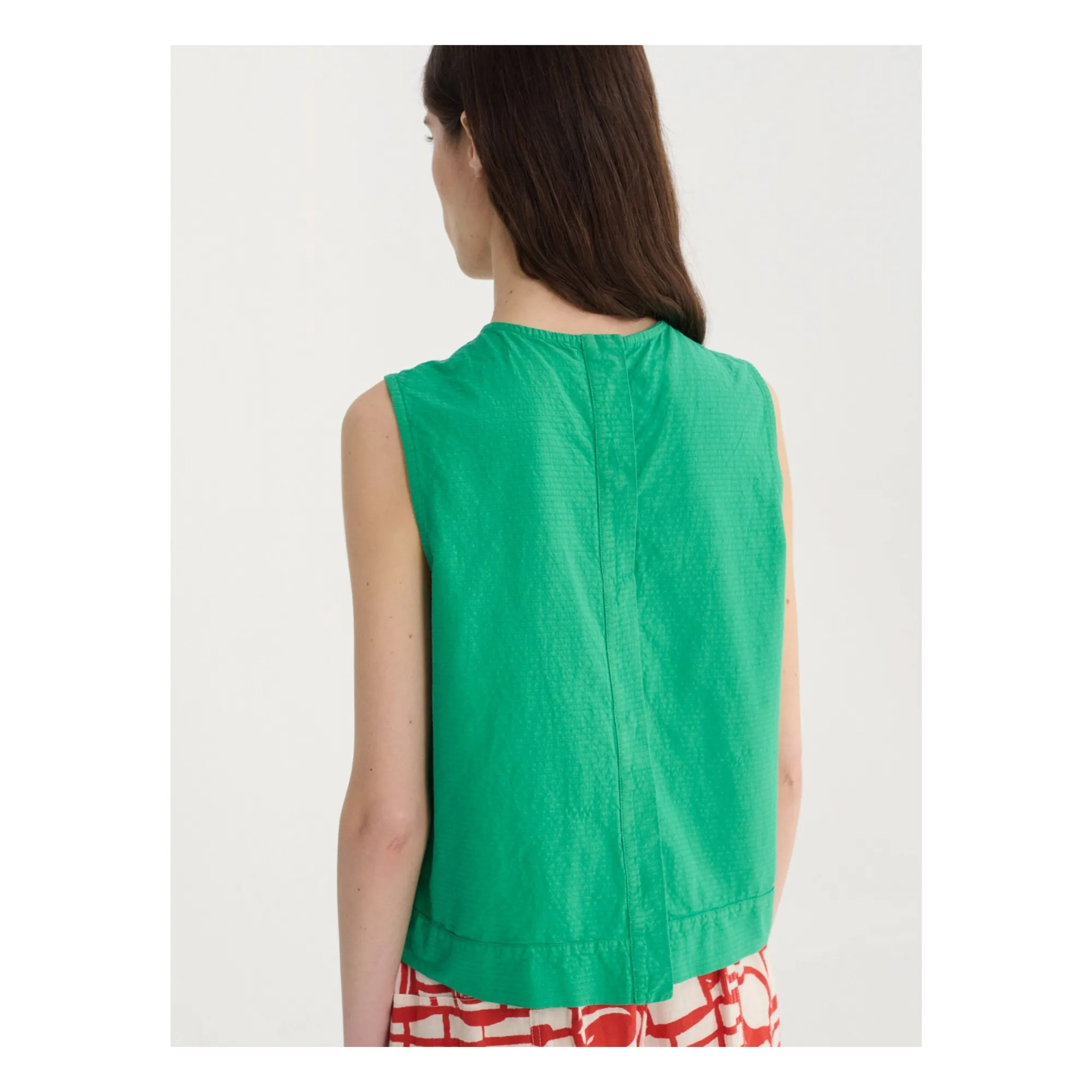 Top Coton Bio | Vert- Image produit n°4