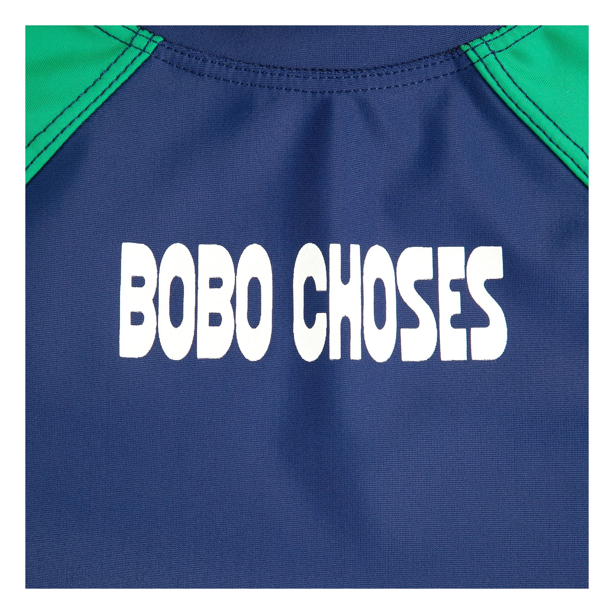 T-shirt de Bain Anti-UV Bobo Choses Fibres Recyclées | Bleu marine- Image produit n°3