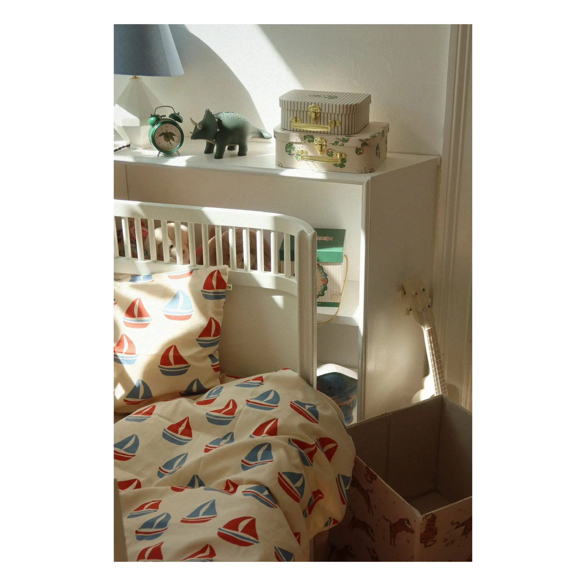 Parure de lit Ahoy | Rouge- Image produit n°1