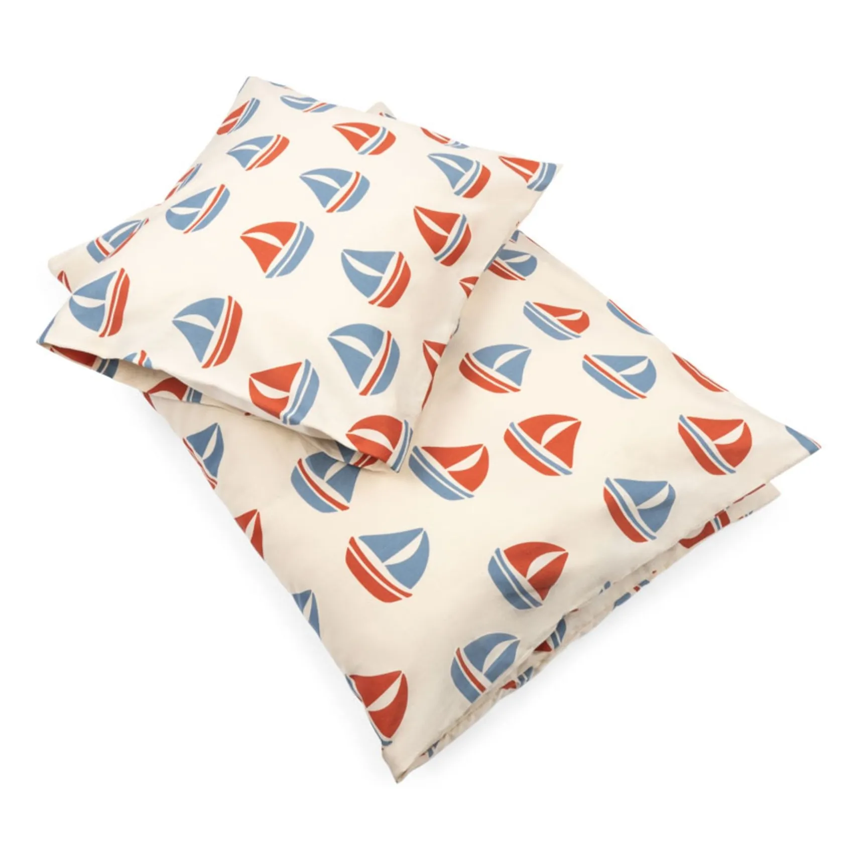 Parure de lit Ahoy | Rouge- Image produit n°0