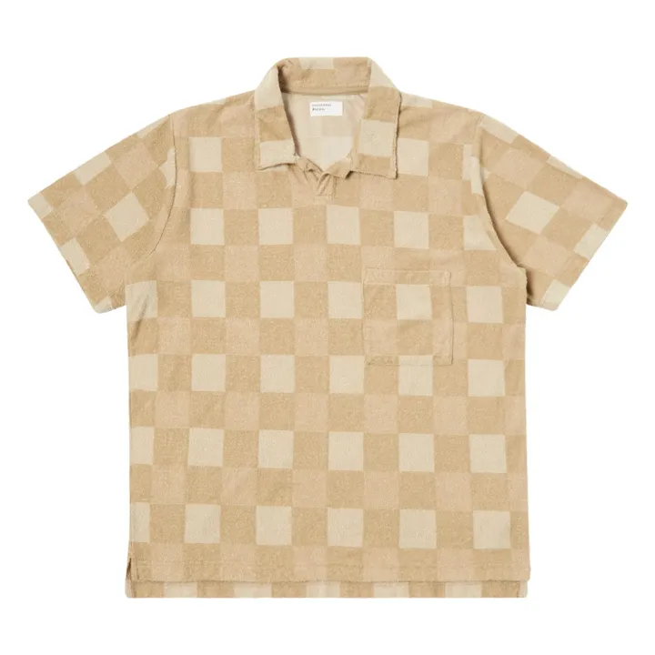 Polo Vacation Eponge Fibres Recyclées | Beige- Image produit n°0