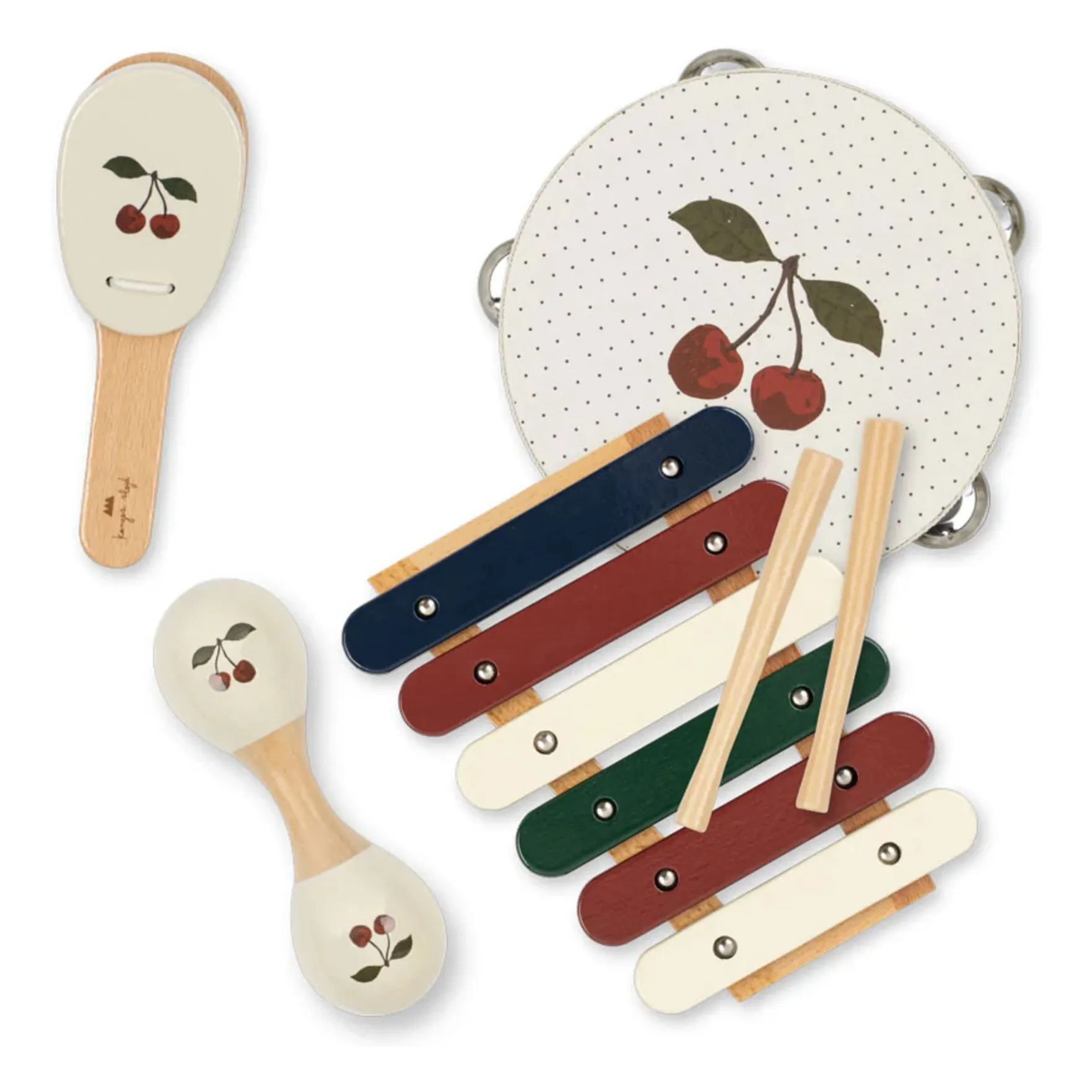 Set d'éveil musical Cherry | Beige- Image produit n°1