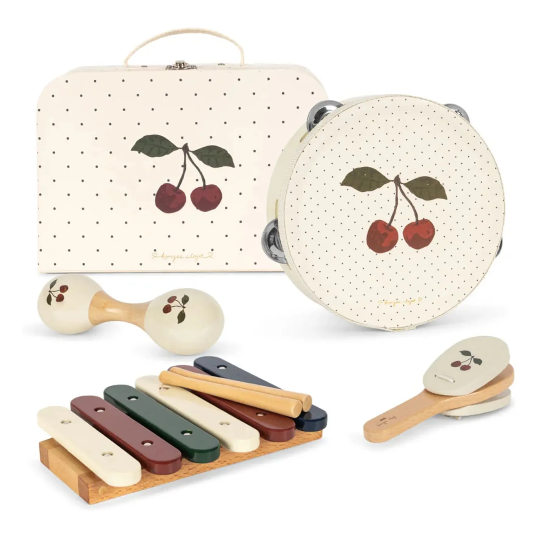 Set d'éveil musical Cherry | Beige- Image produit n°0