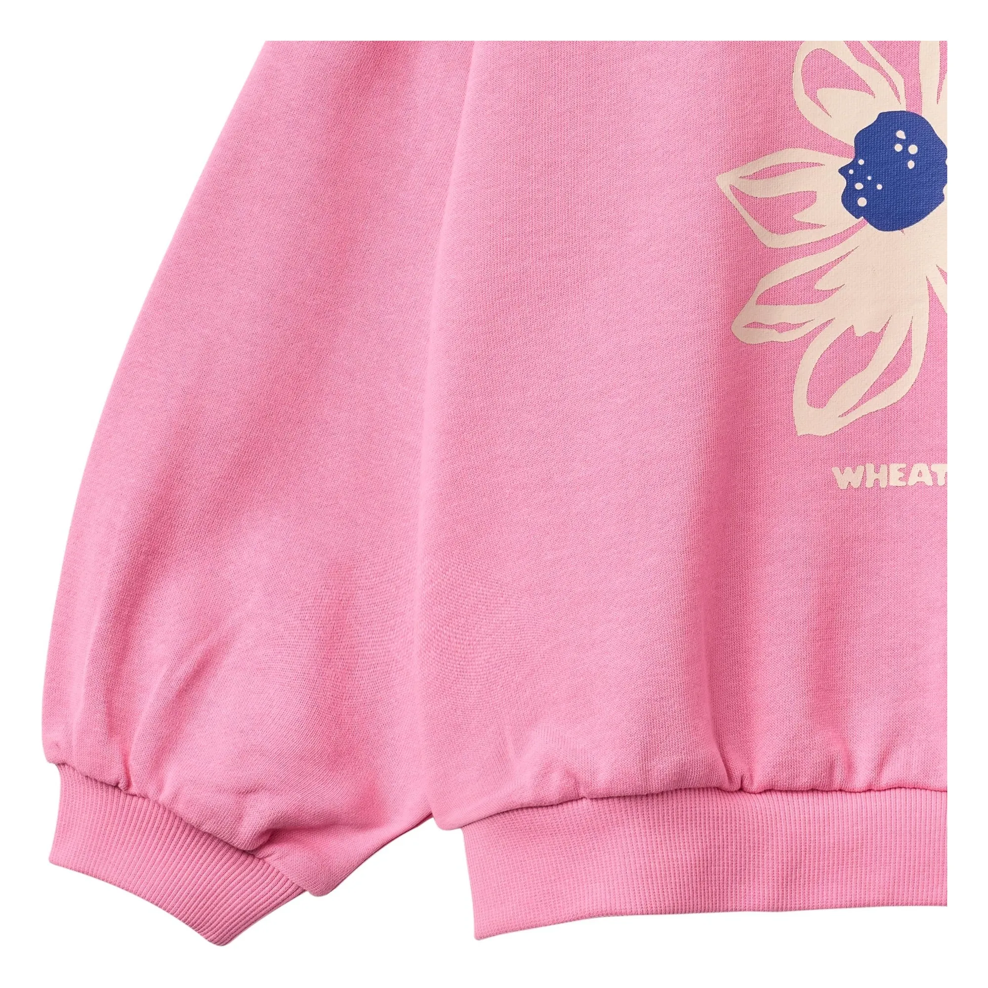 Sweat Eliza Fleurs Coton Bio | Rose- Image produit n°1