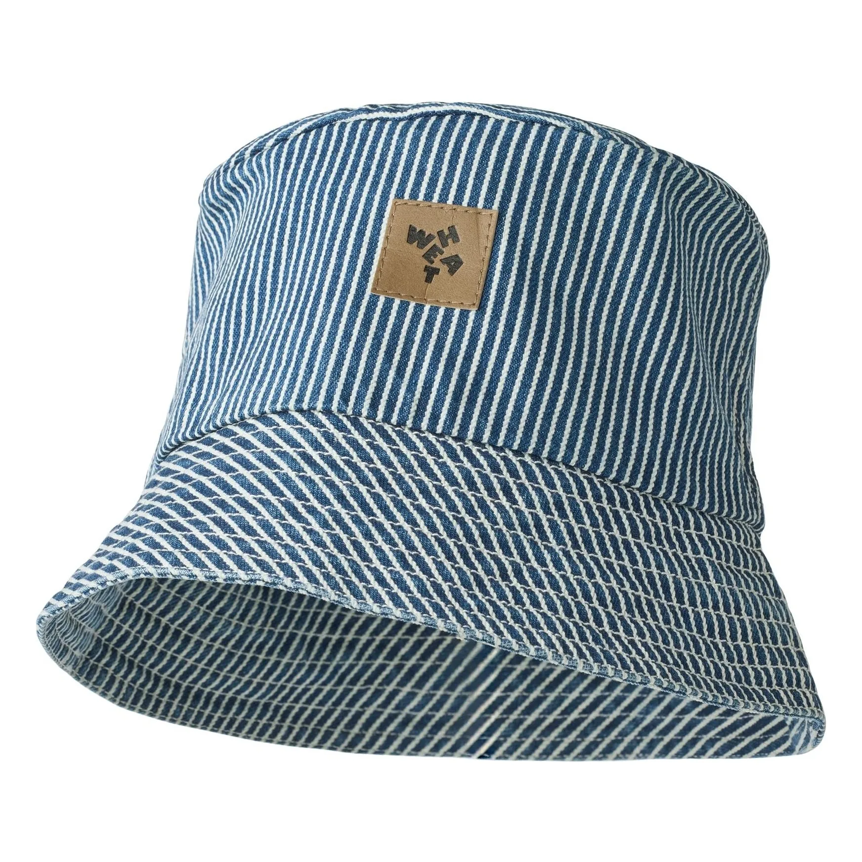 Bob Charlie Rayé Coton Bio | Bleu- Image produit n°0