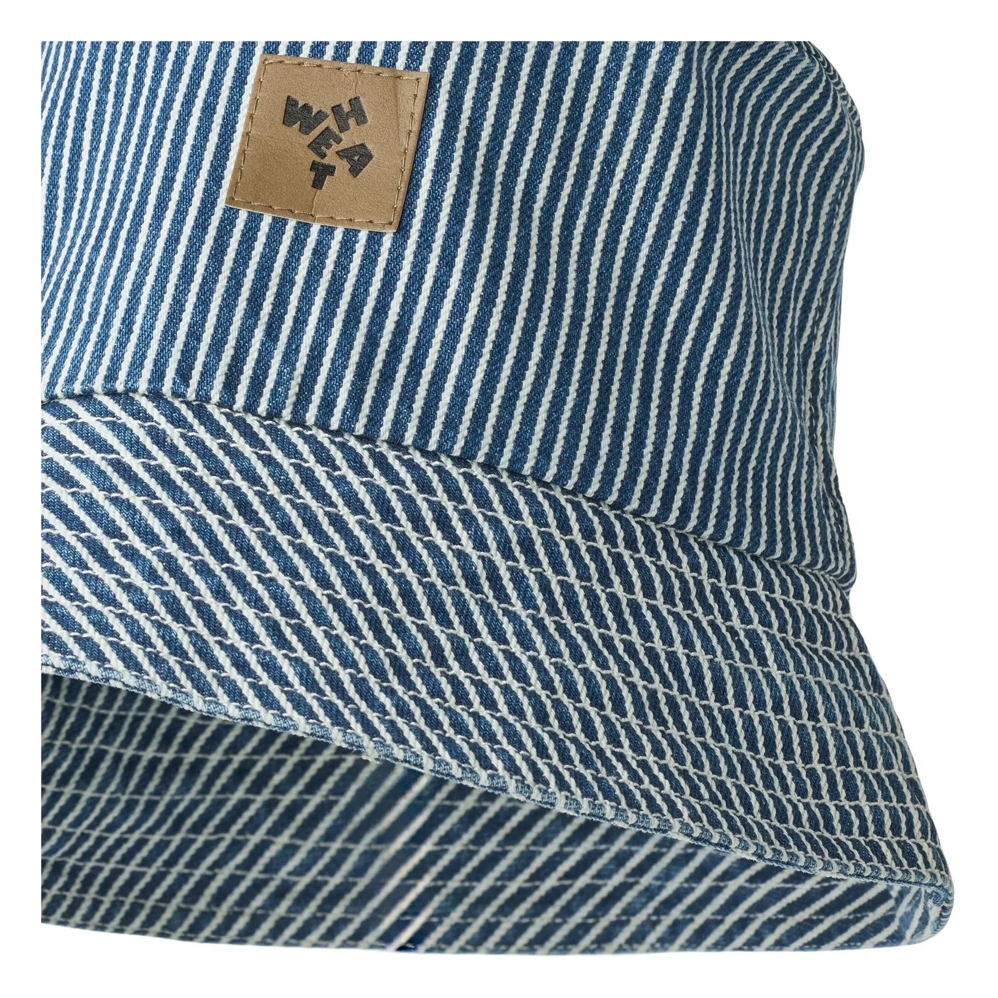 Bob Charlie Rayé Coton Bio | Bleu- Image produit n°1