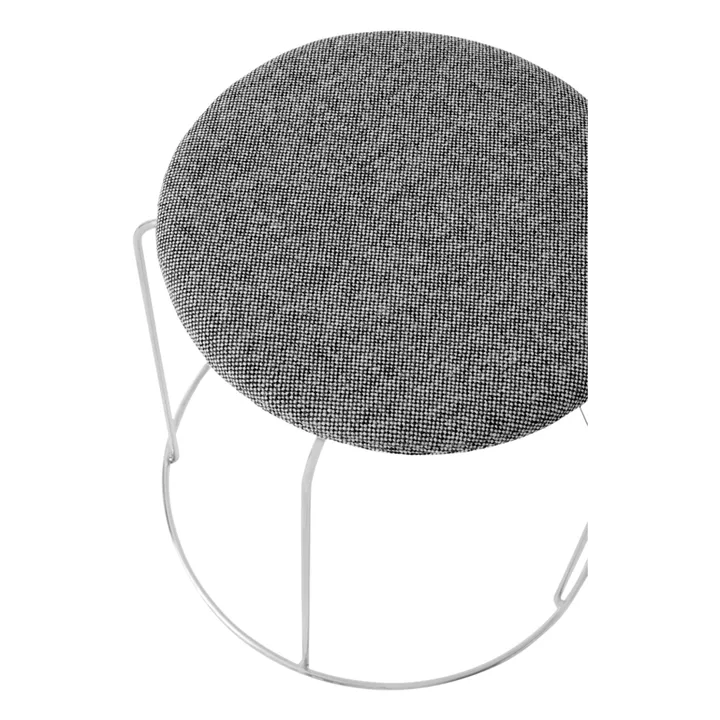 Assise pour tabouret Wire VP11, Verner Panton | Gris chiné- Image produit n°2