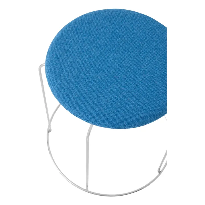 Assise pour tabouret Wire VP11, Verner Panton | Bleu turquoise- Image produit n°3