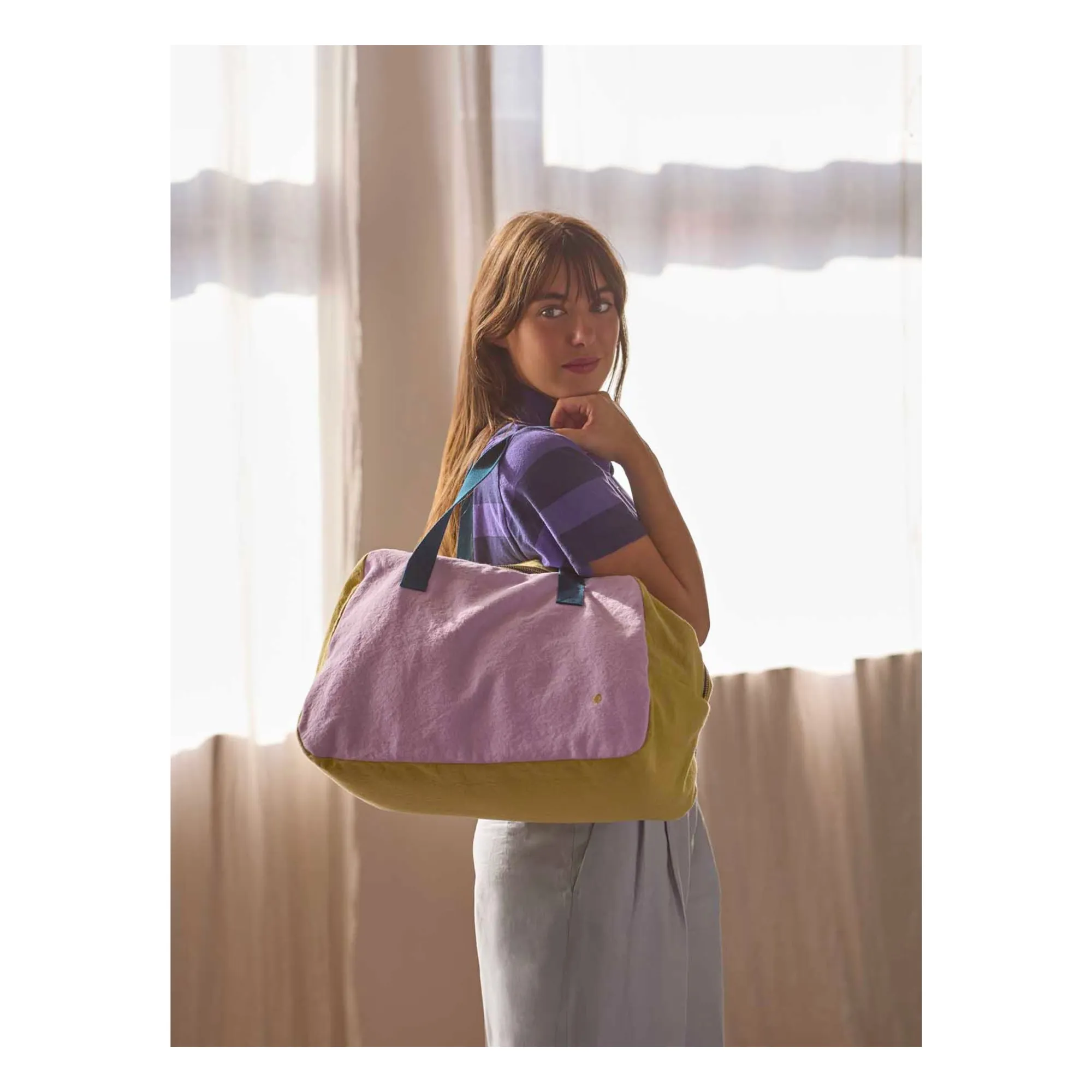 Sac week-end Tricolo | Lilas- Image produit n°2