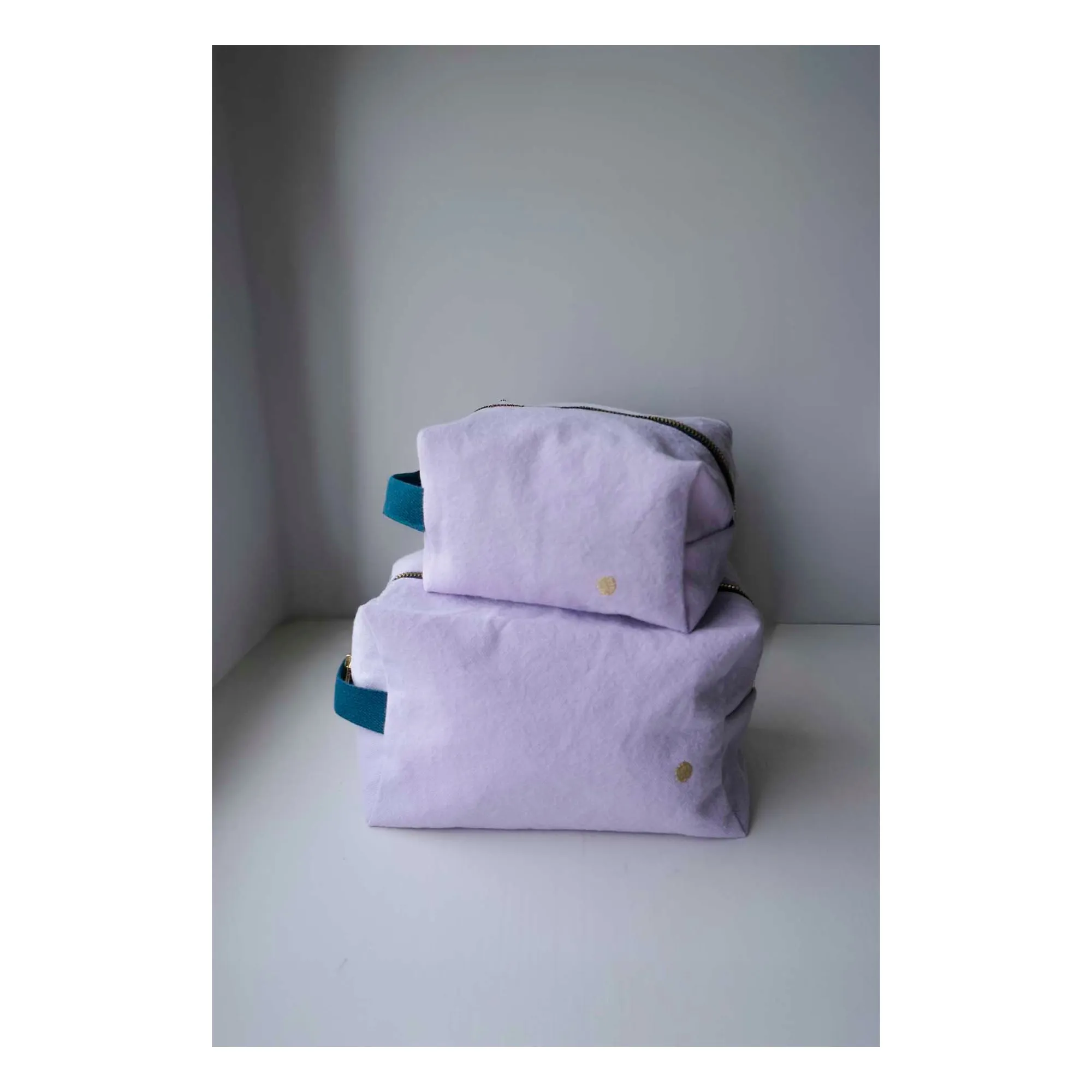 Trousse de toilette cube Iona | Lilas- Image produit n°3