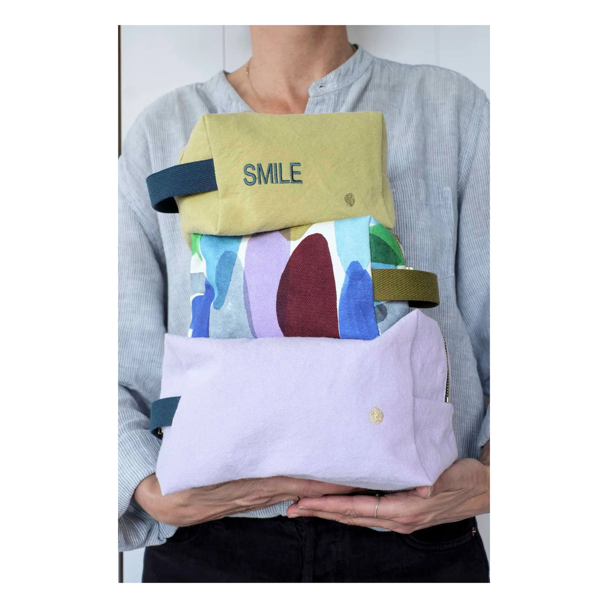 Trousse de toilette cube Iona | Lilas- Image produit n°1