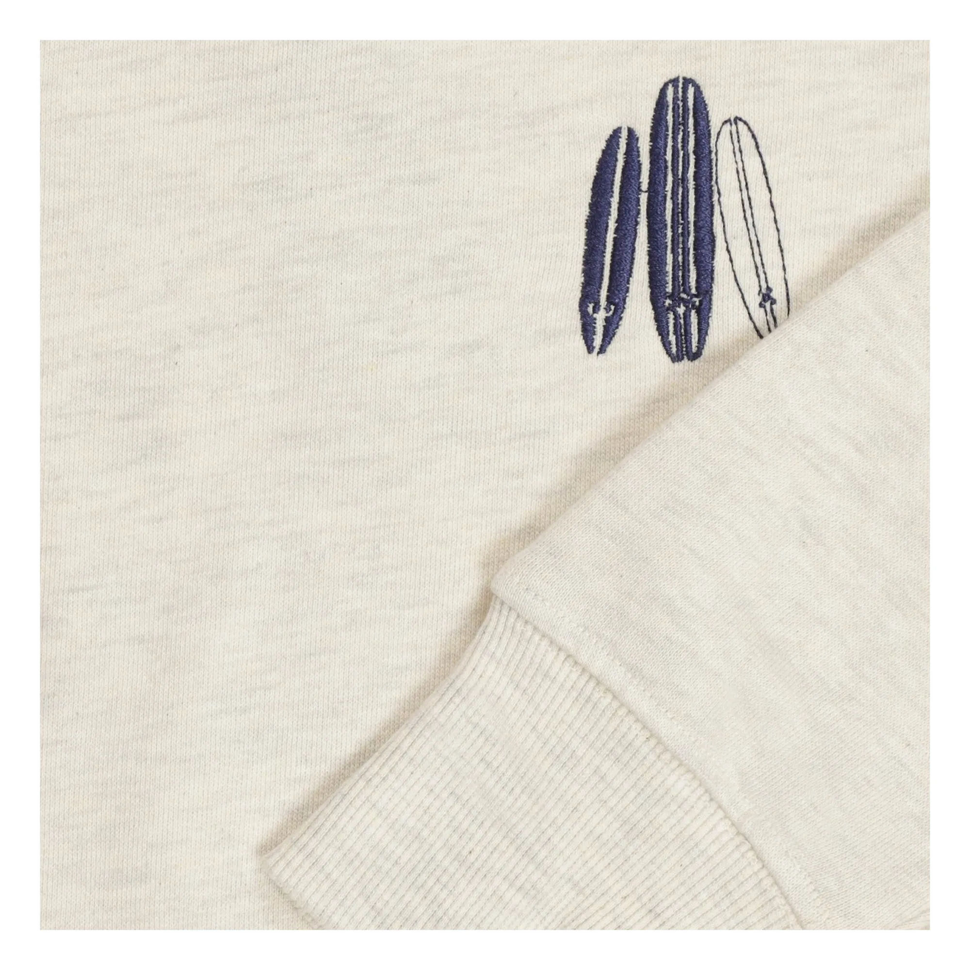 Seashore Oversize Sweat Algodón orgánico | Crudo color natural- Imagen del producto n°4