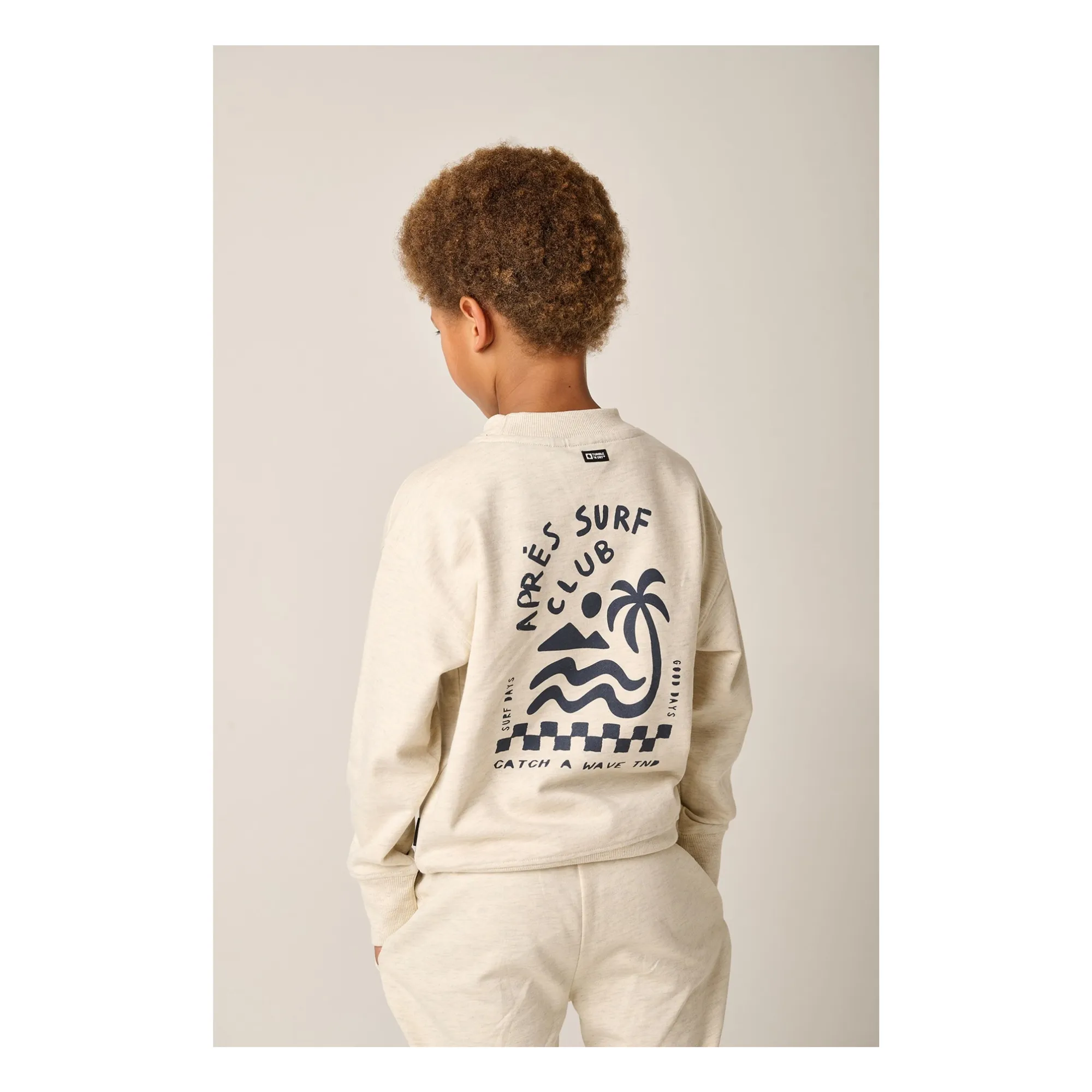 Seashore Oversize Sweat Algodón orgánico | Crudo color natural- Imagen del producto n°1