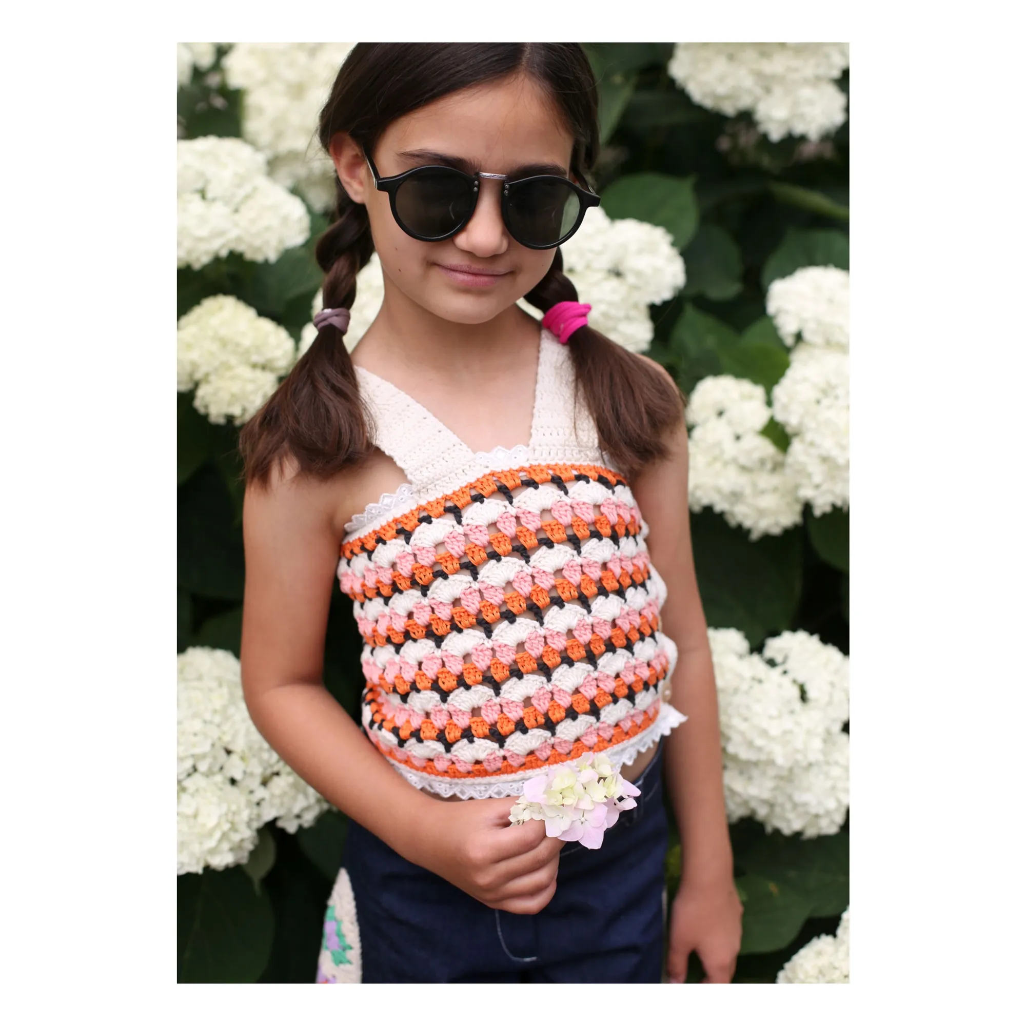 Top Isabelle Crochet | Ecru- Image produit n°1