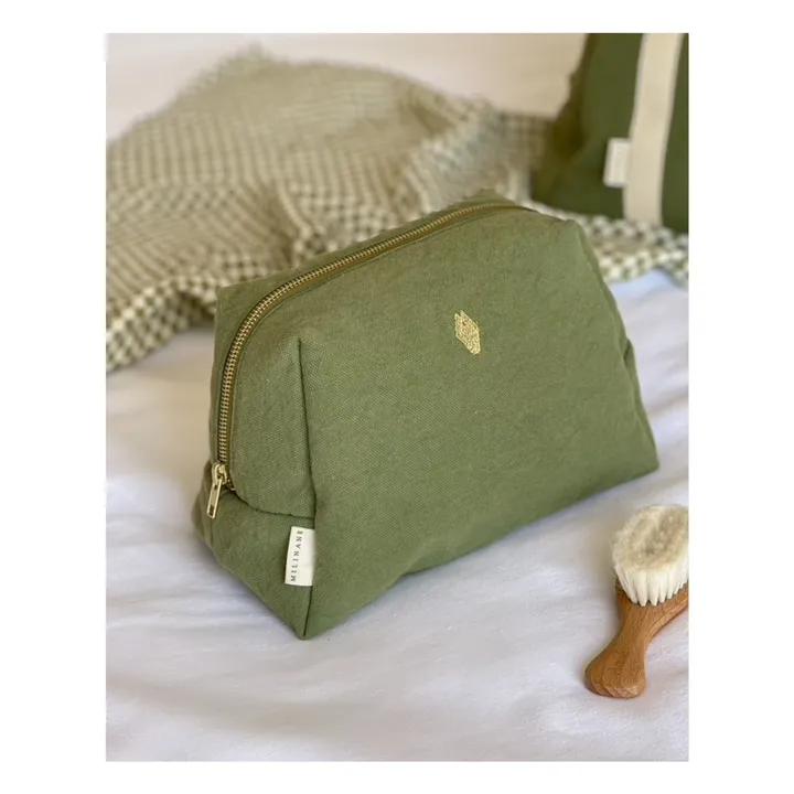 Jade toiletry bag | Olive- Product image n°1