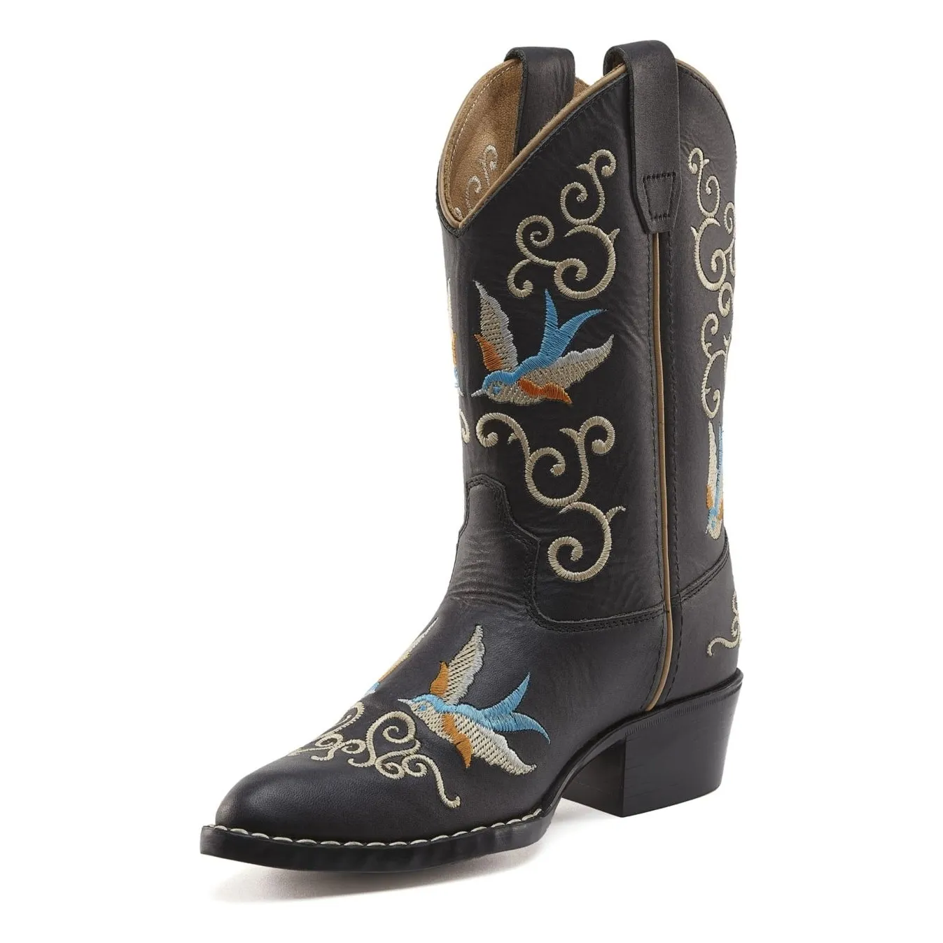 Santiags Cuir Dappermaentje X Bootstock | Noir- Image produit n°4