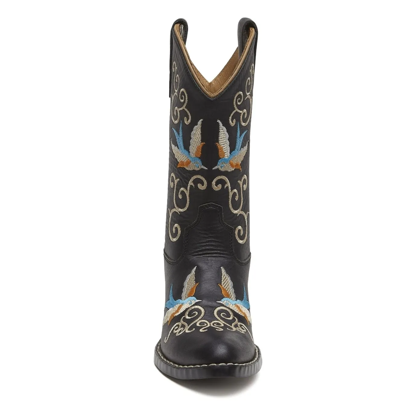 Santiags Cuir Dappermaentje X Bootstock | Noir- Image produit n°3