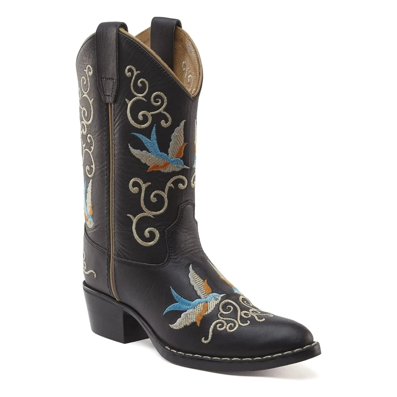 Santiags Cuir Dappermaentje X Bootstock | Noir- Image produit n°0