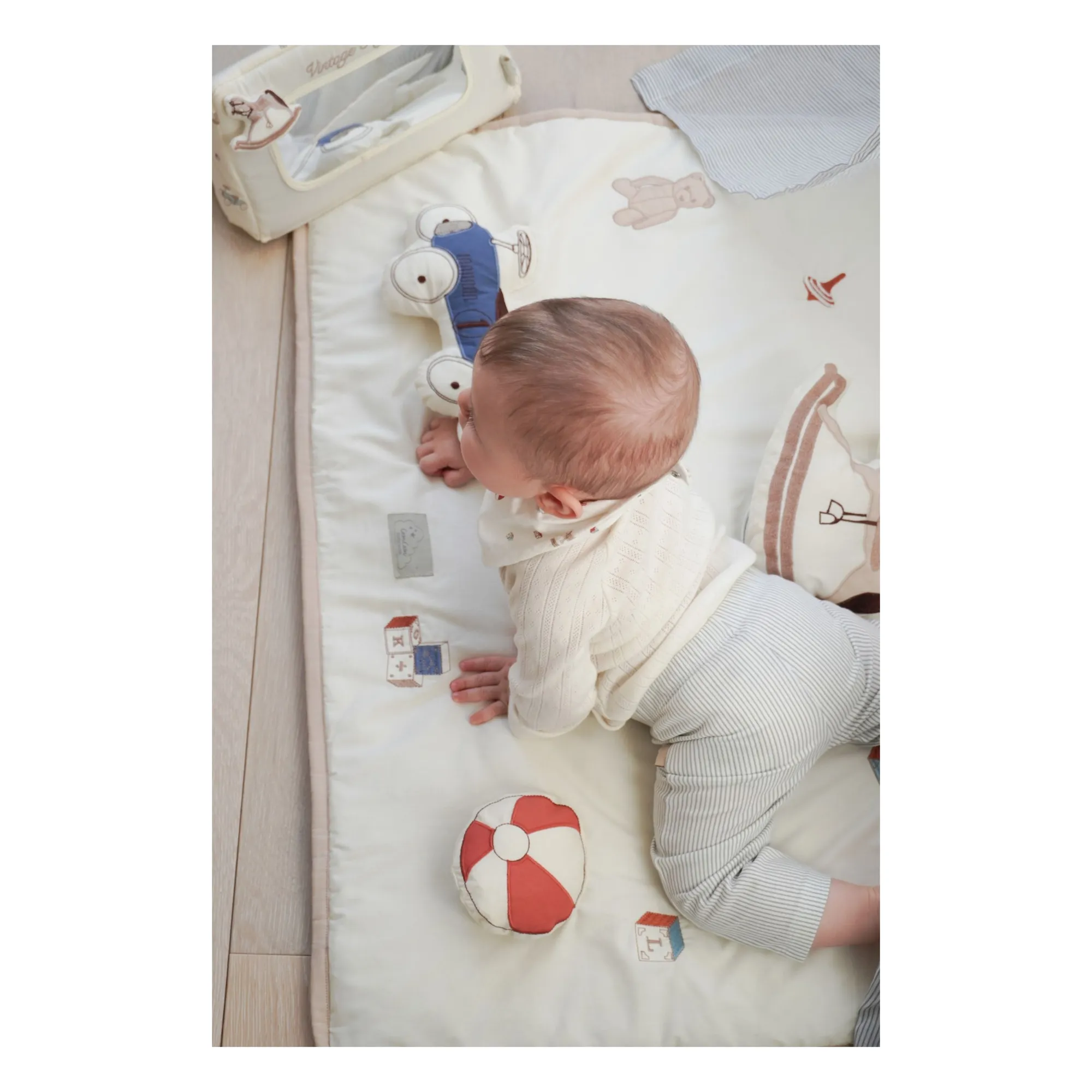 Espejo de actividades Vintage Toys | Beige- Imagen del producto n°2