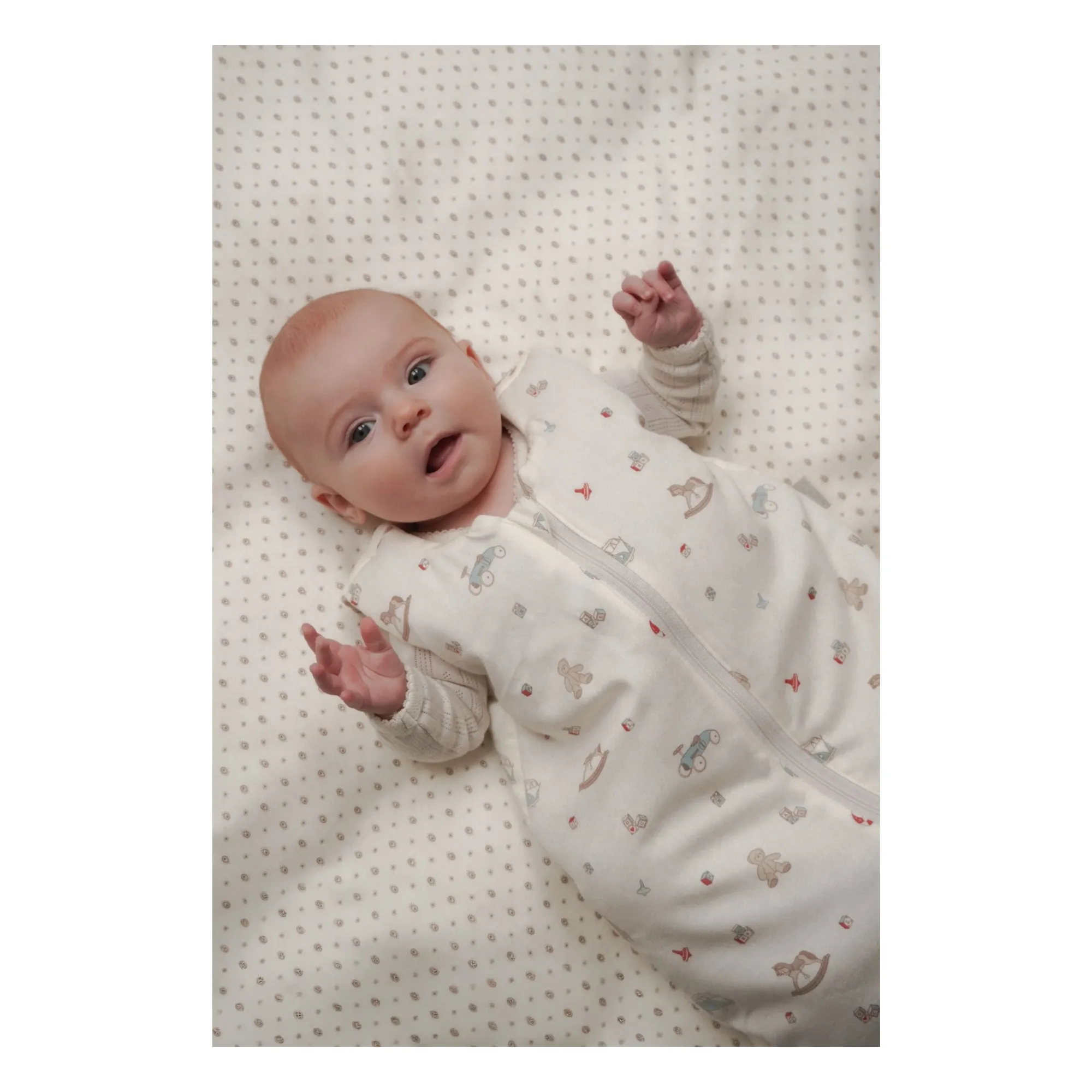 Saco de dormir Vintage Toys | Beige- Imagen del producto n°3