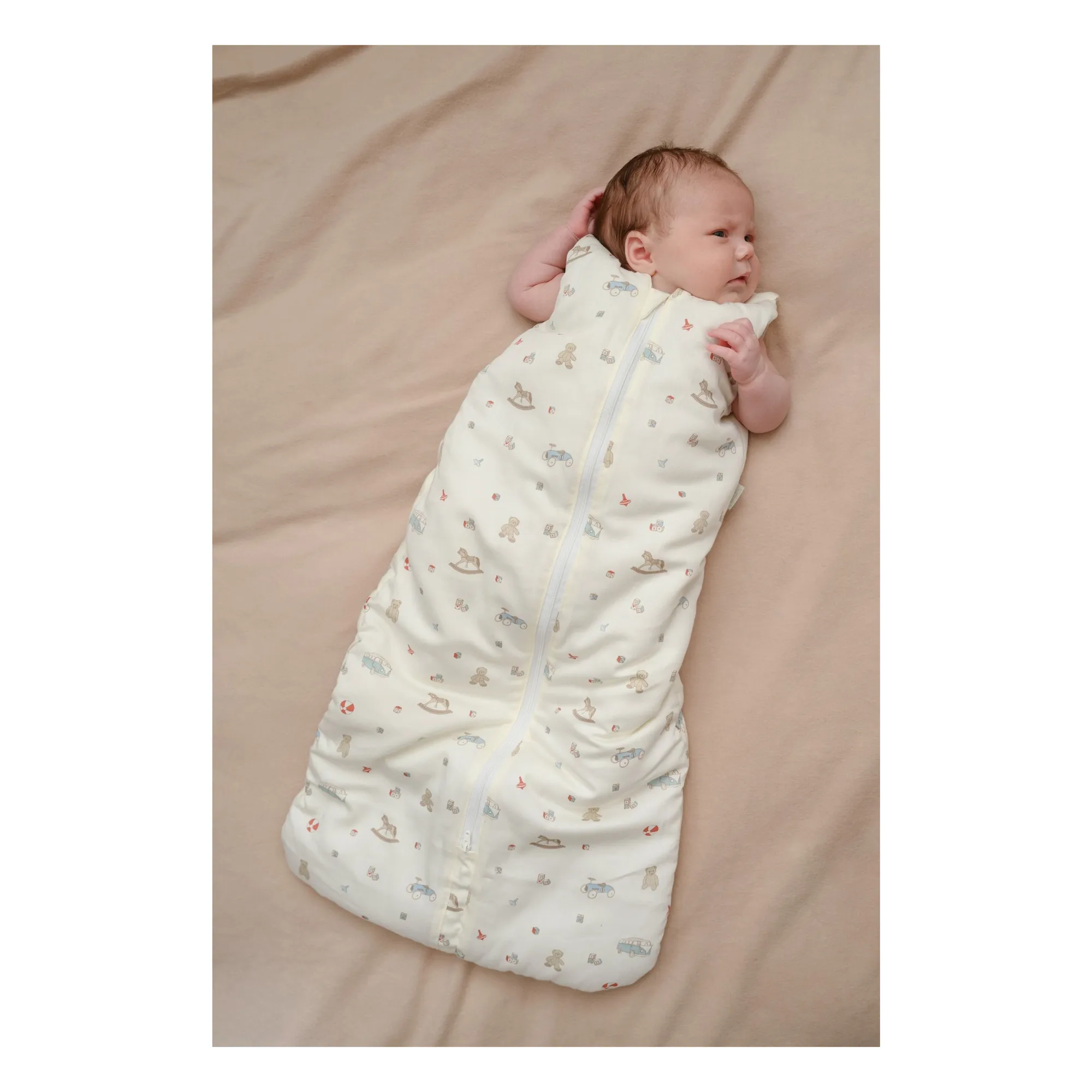 Saco de dormir Vintage Toys | Beige- Imagen del producto n°2