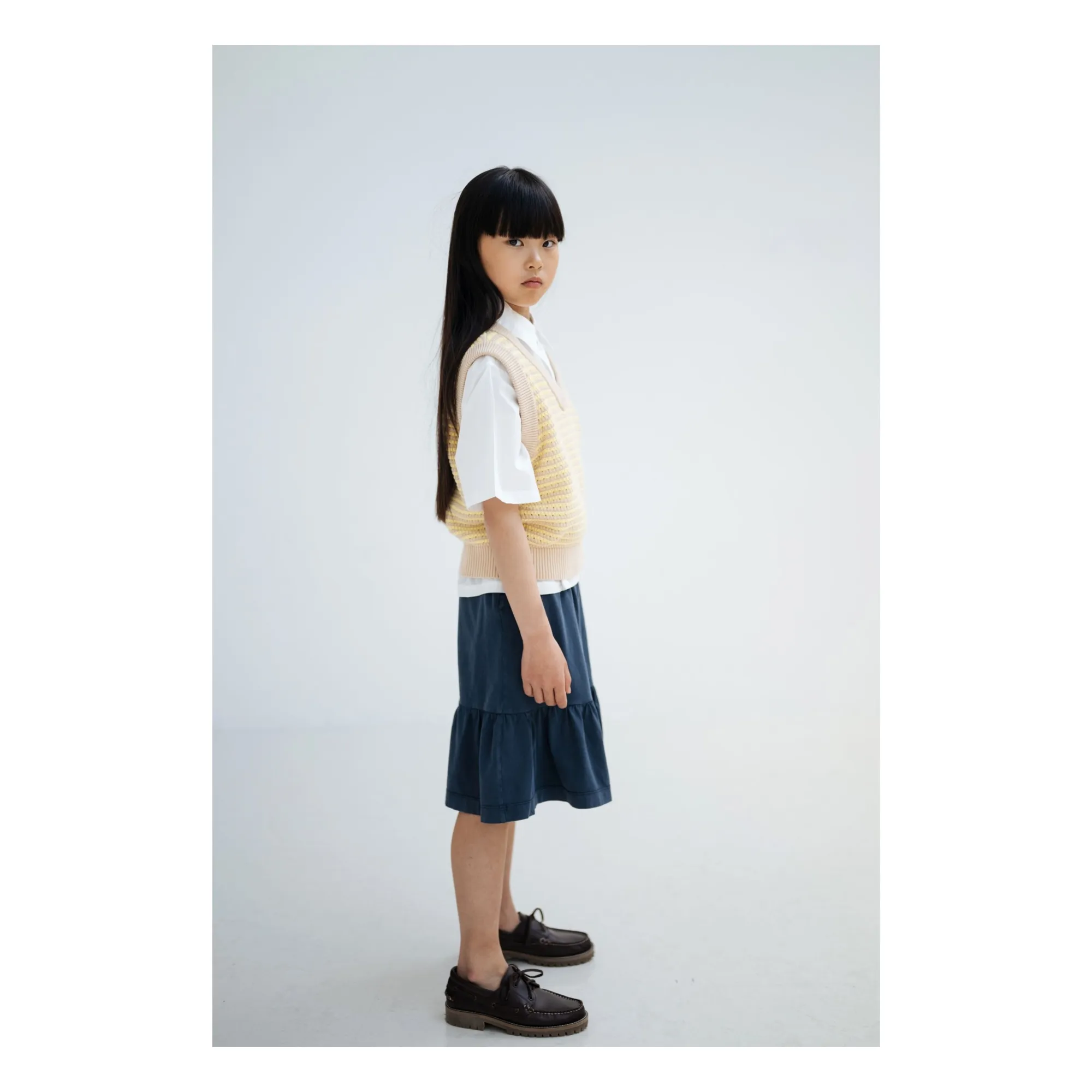 Chemise Boxy Coton Bio | Blanc- Image produit n°5