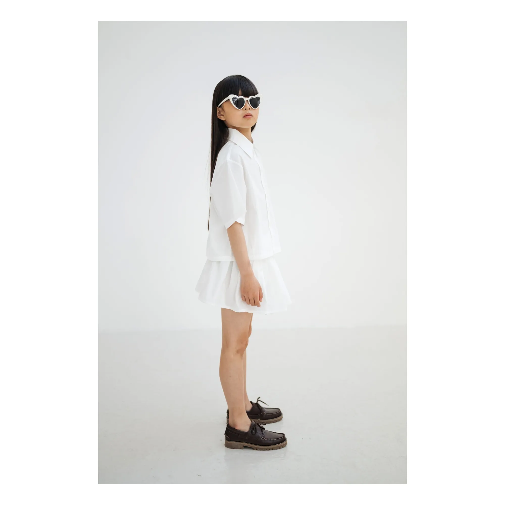 Chemise Boxy Coton Bio | Blanc- Image produit n°3