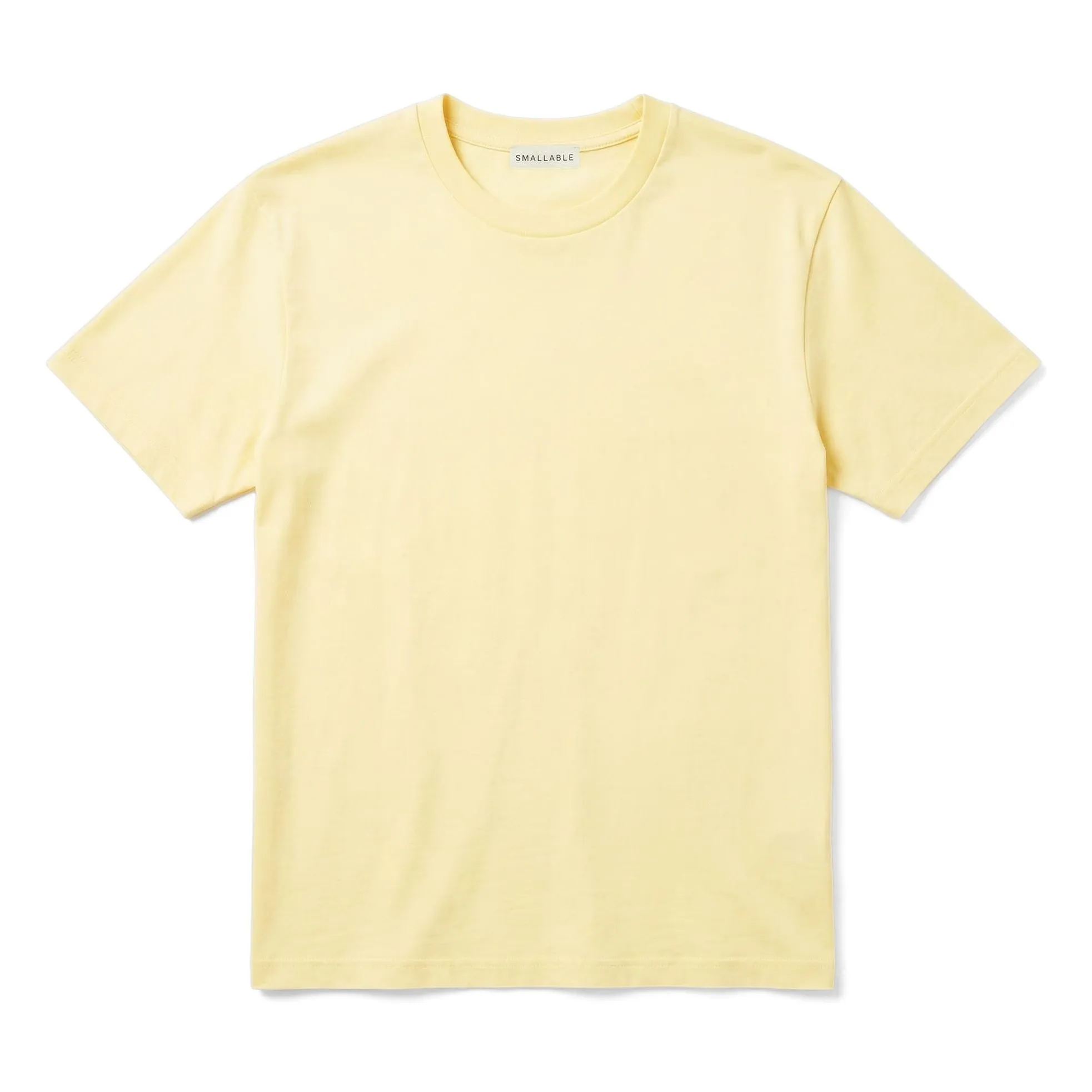T-shirt Hana Coton Bio | Jaune pâle- Image produit n°1