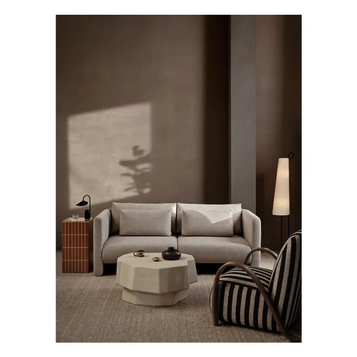 Canapé Dase bouclé module gauche | Beige- Image produit n°1