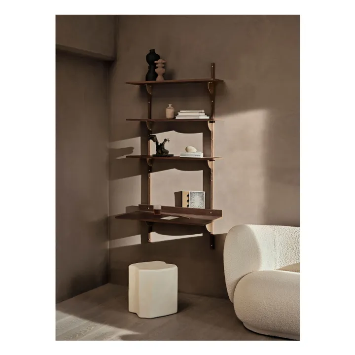 Etagère Sector | Chêne fumé- Image produit n°2