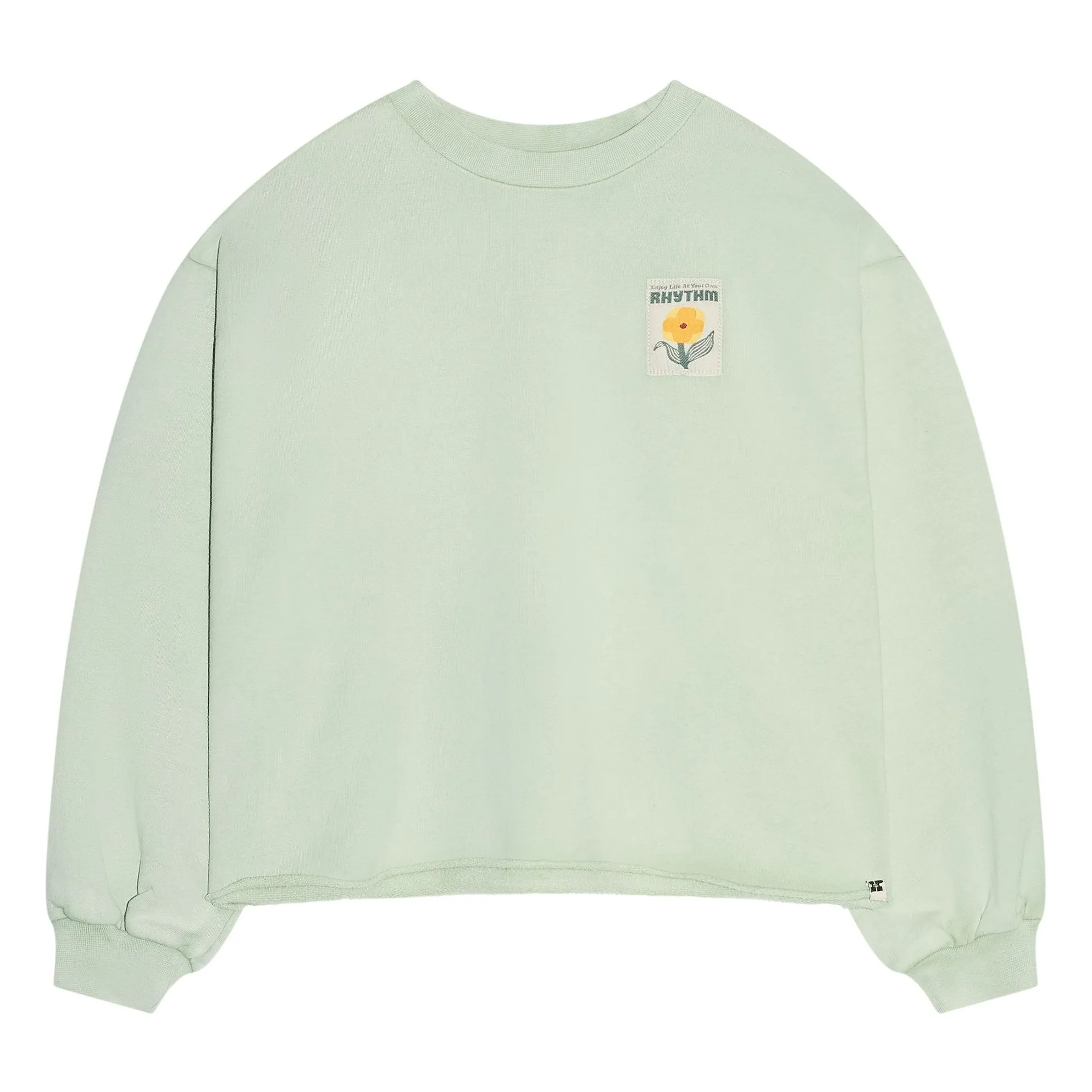 Sweat Belmont Coton Bio | Sauge- Image produit n°0