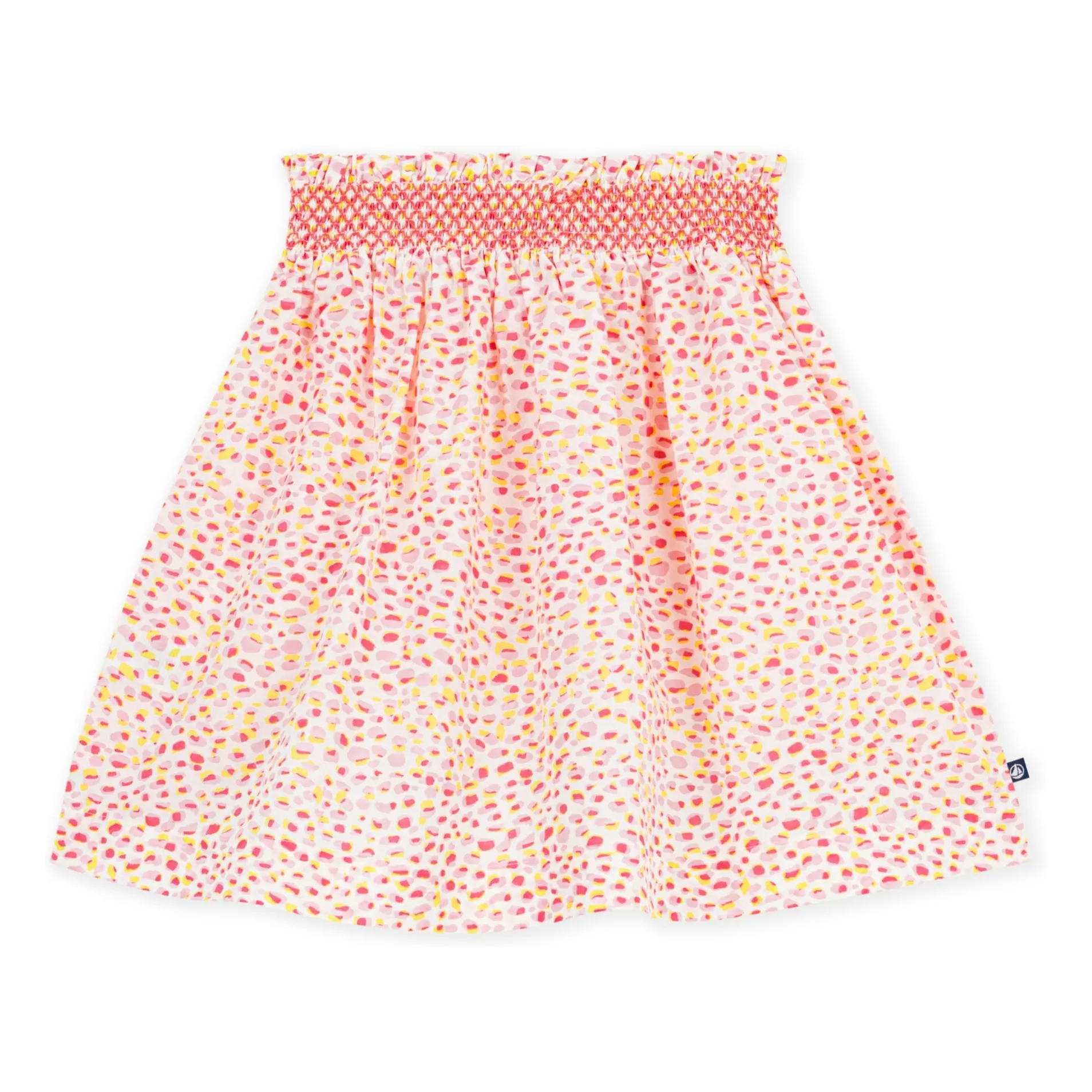 Spotted Skirt Organic Cotton | Coral- Product image n°0