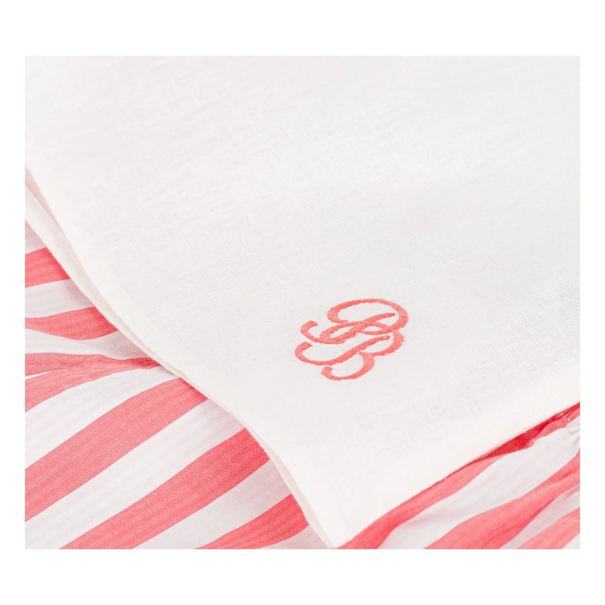 Pyjama Short Col Marin Lin | Corail- Image produit n°1