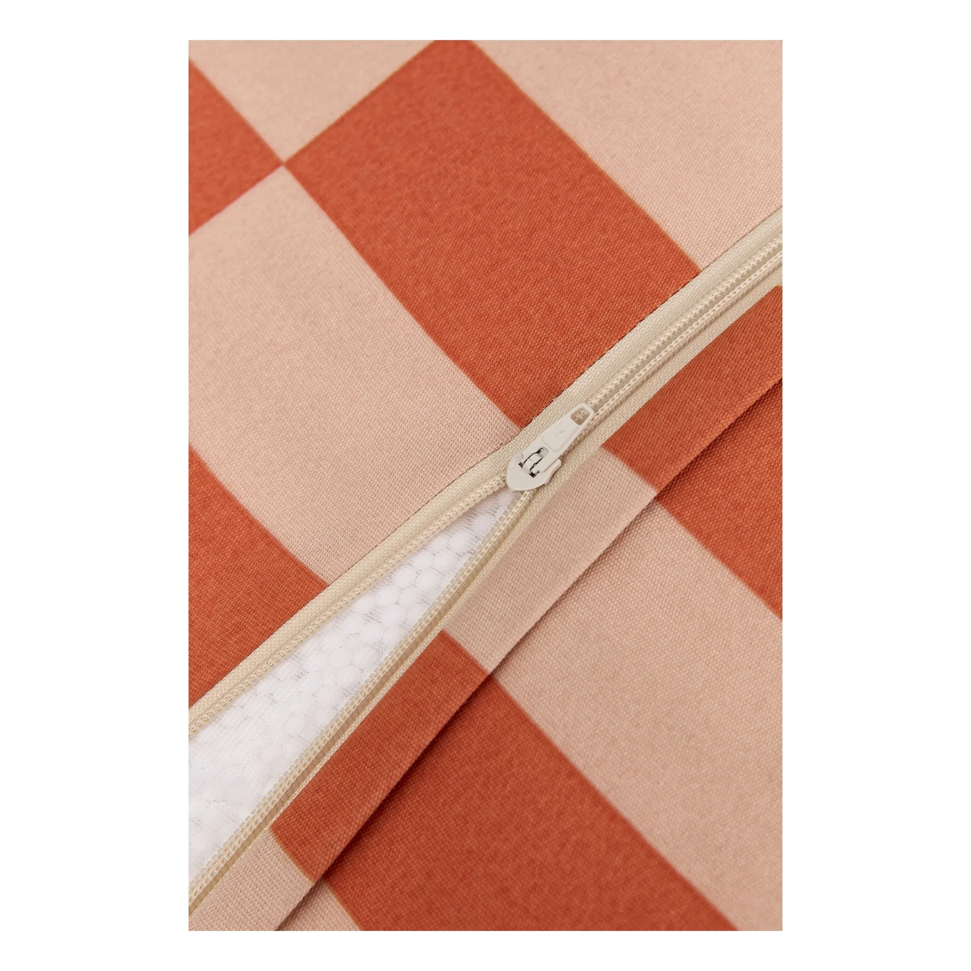 Pouf long outdoor Matteo Tiles | Orange- Image produit n°7