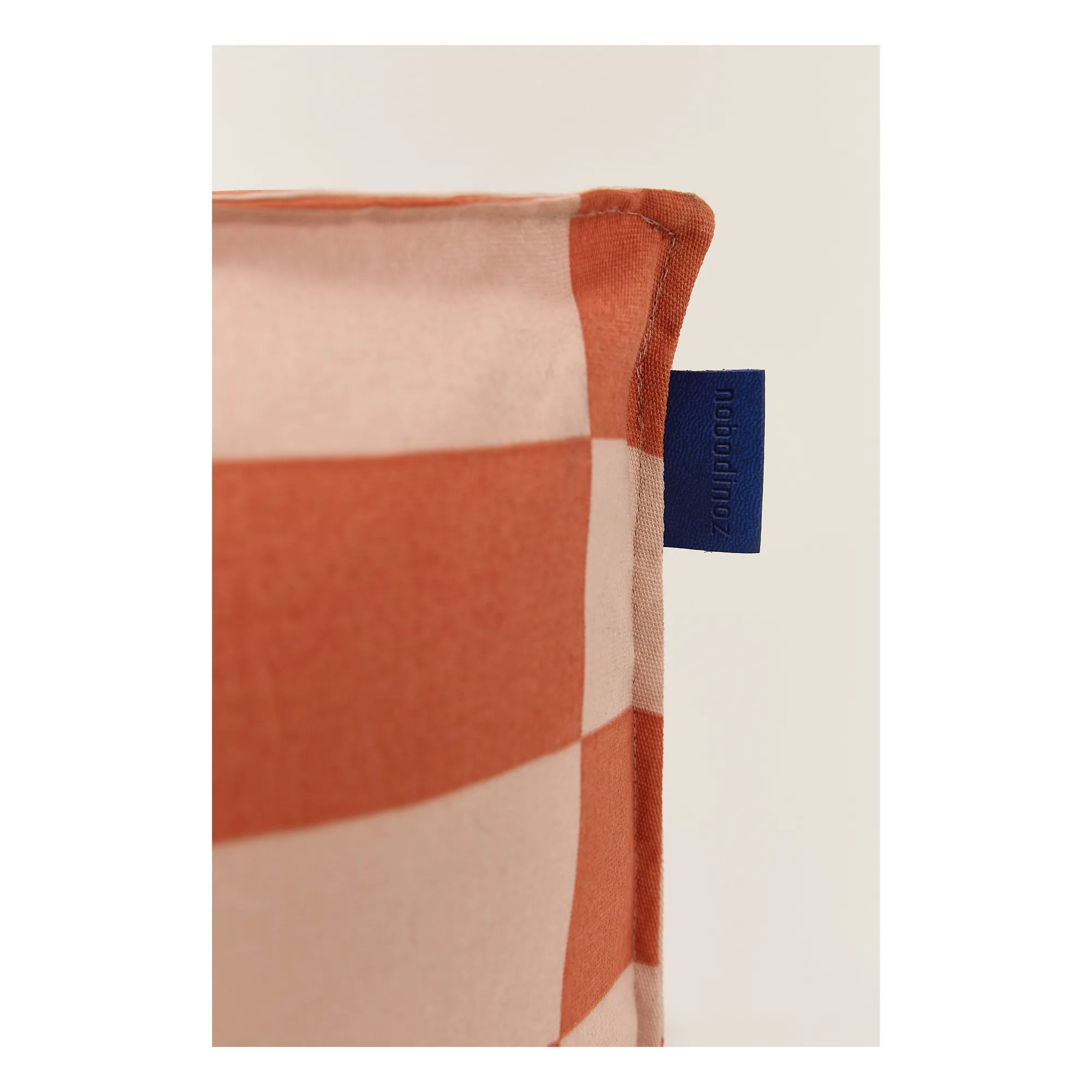 Pouf long outdoor Matteo Tiles | Orange- Image produit n°11