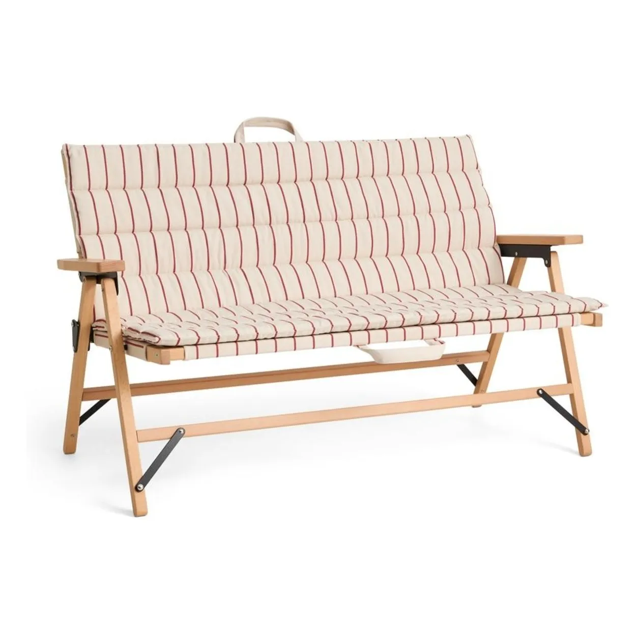 Coussin pour banc pliable Outdoor market, Jasper Morrison | Beige- Image produit n°3
