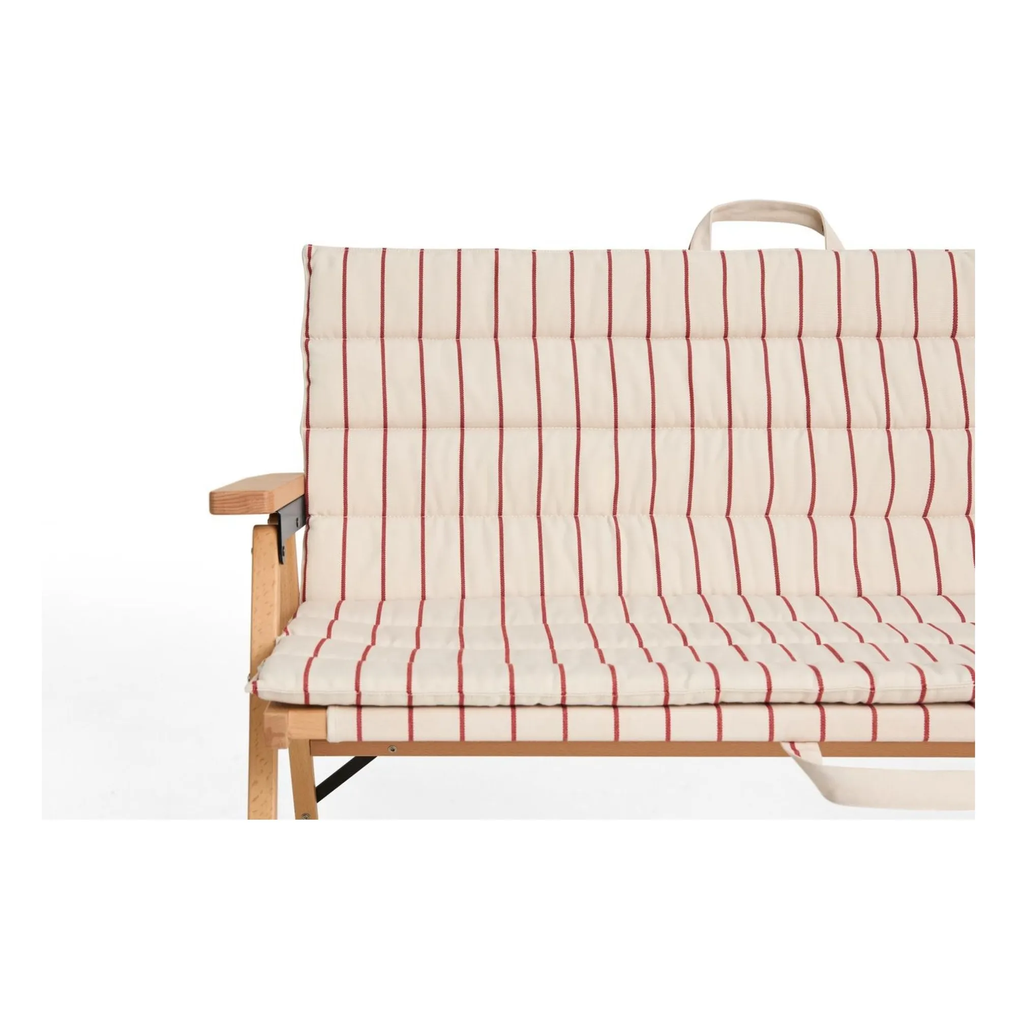 Coussin pour banc pliable Outdoor market, Jasper Morrison | Beige- Image produit n°4