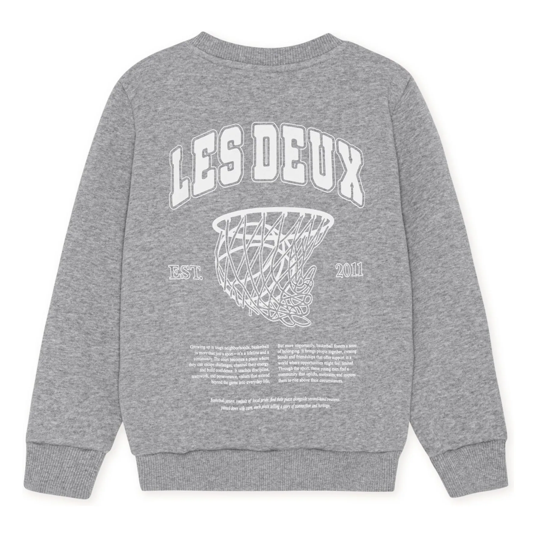 Jersey de algodón orgánico | Gris- Imagen del producto n°0
