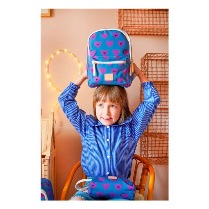 Love Jojo Factory X Smallable Baby Bag | Blue- Product image n°5