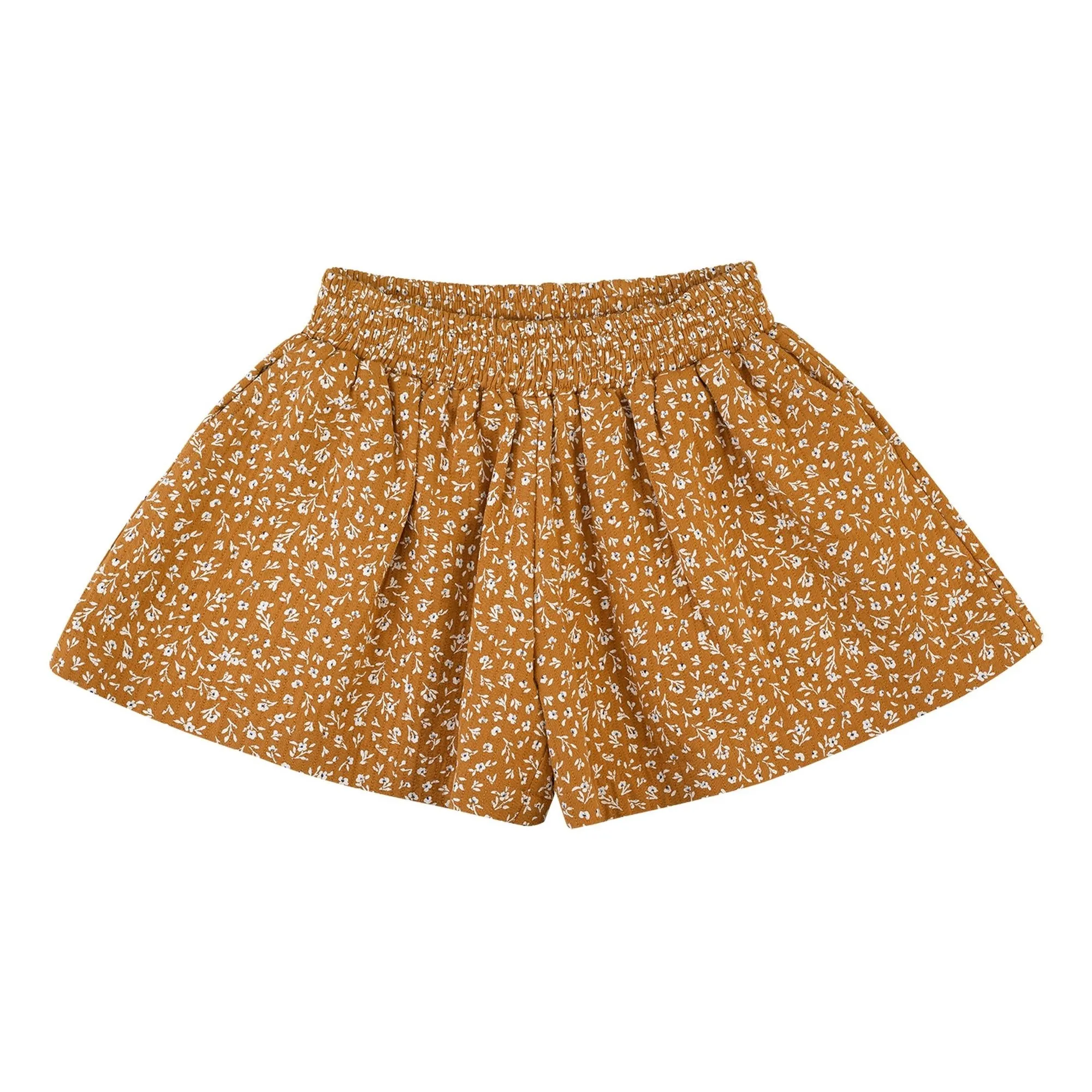 Short Nadir Coton Bio | Caramel- Image produit n°0