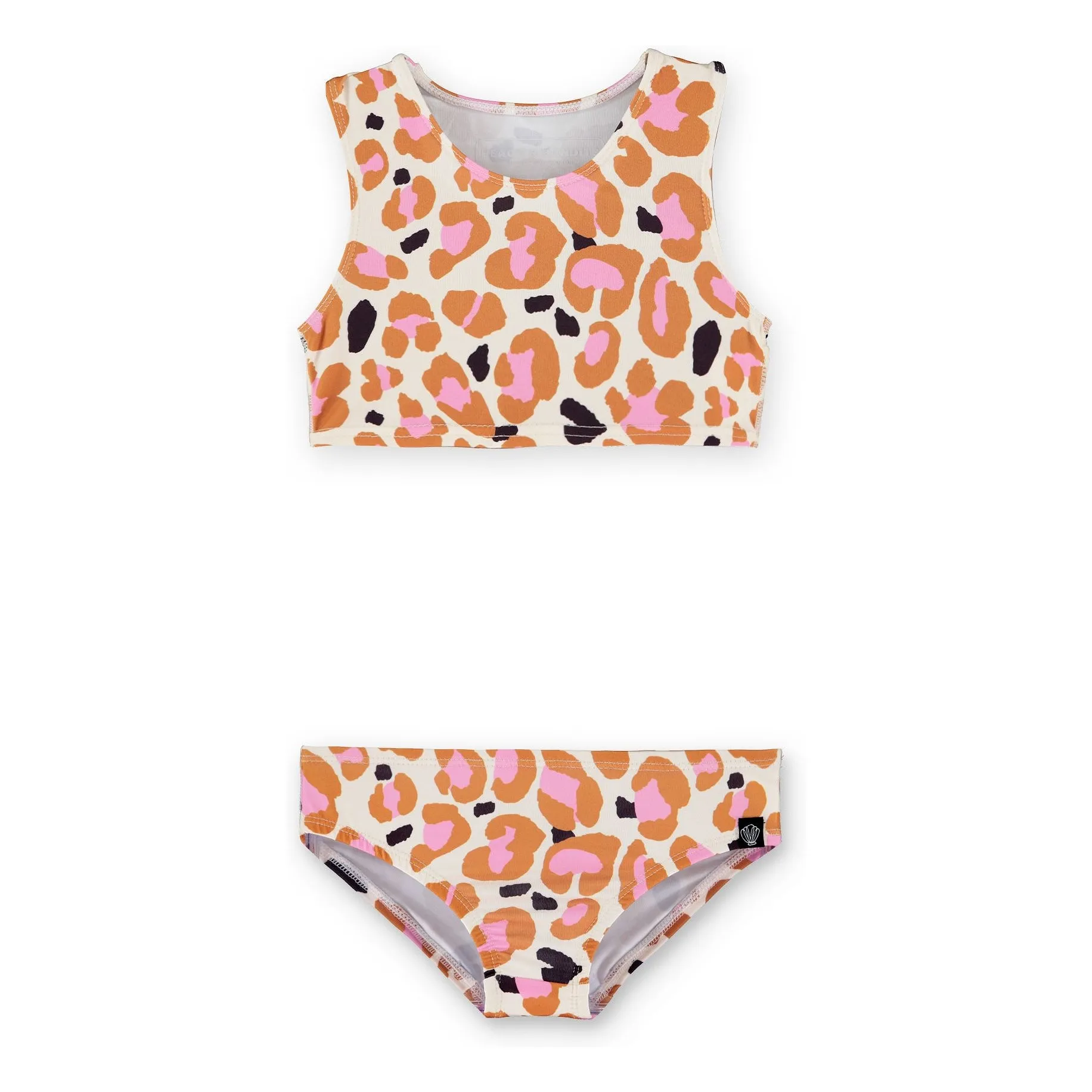 Maillot de Bain 2 Pièces Anti-UV Candy Leopard Fibres Recyclées- Image produit n°0