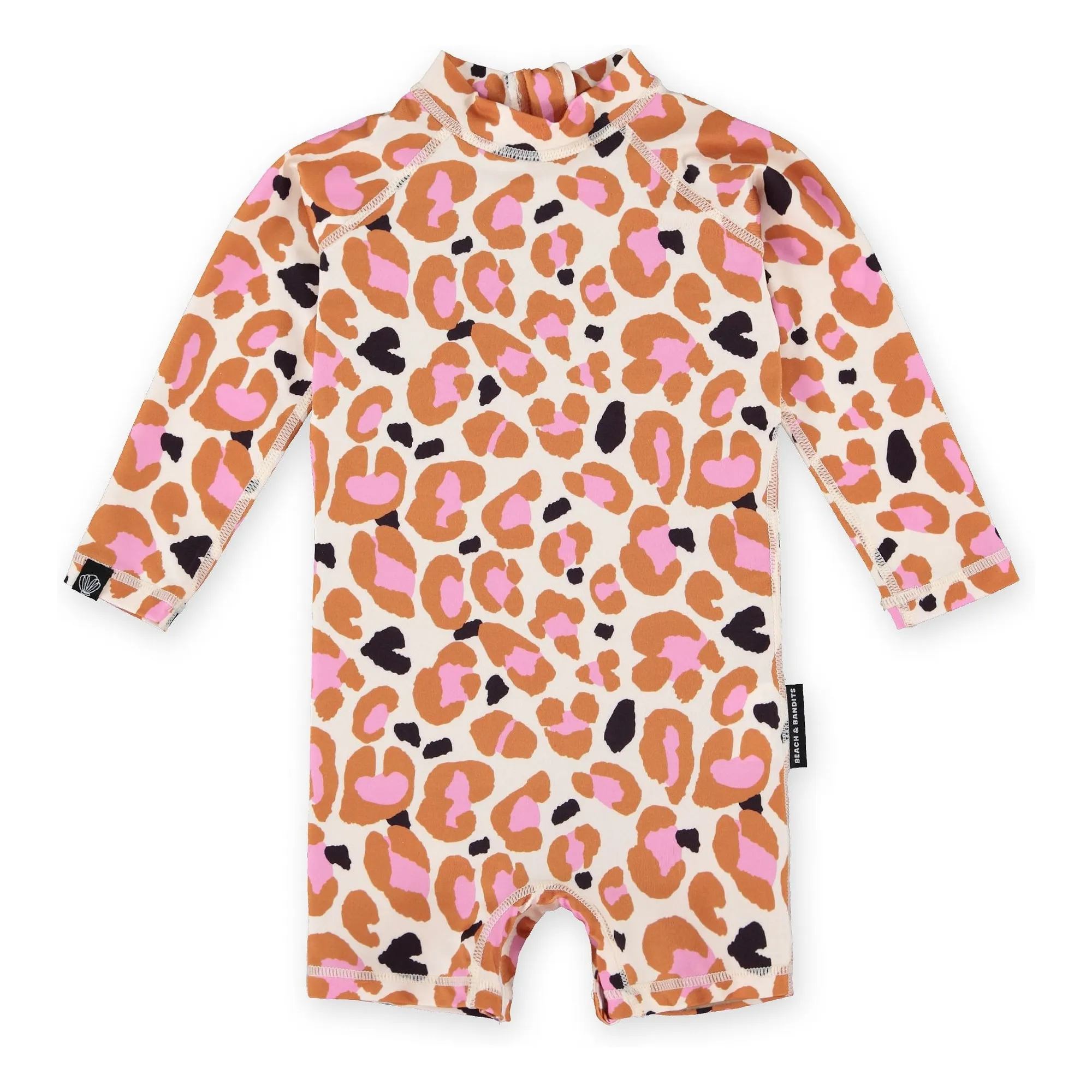 Combishort Anti-UV Candy Leopard Fibres Recyclées - Image produit n°0