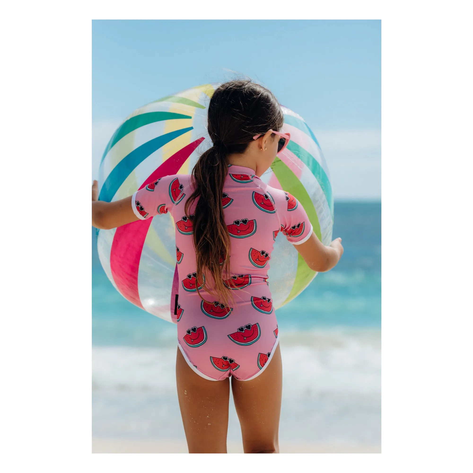 Maillot de Bain Anti-UV Chunck A Licious Fibres Recyclées | Rose- Image produit n°4