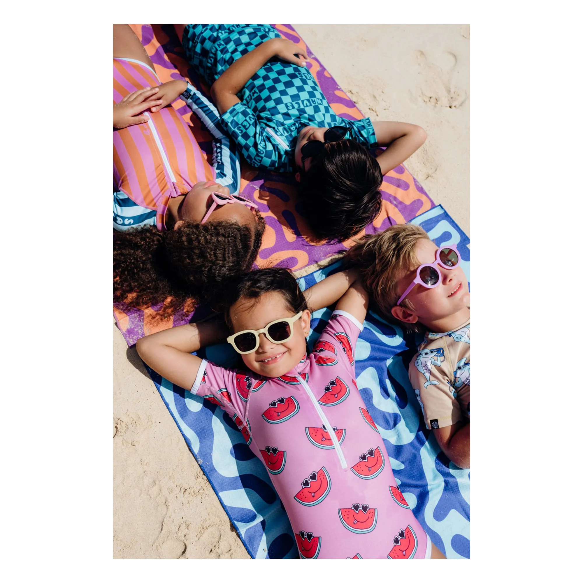Maillot de Bain Anti-UV Chunck A Licious Fibres Recyclées | Rose- Image produit n°3